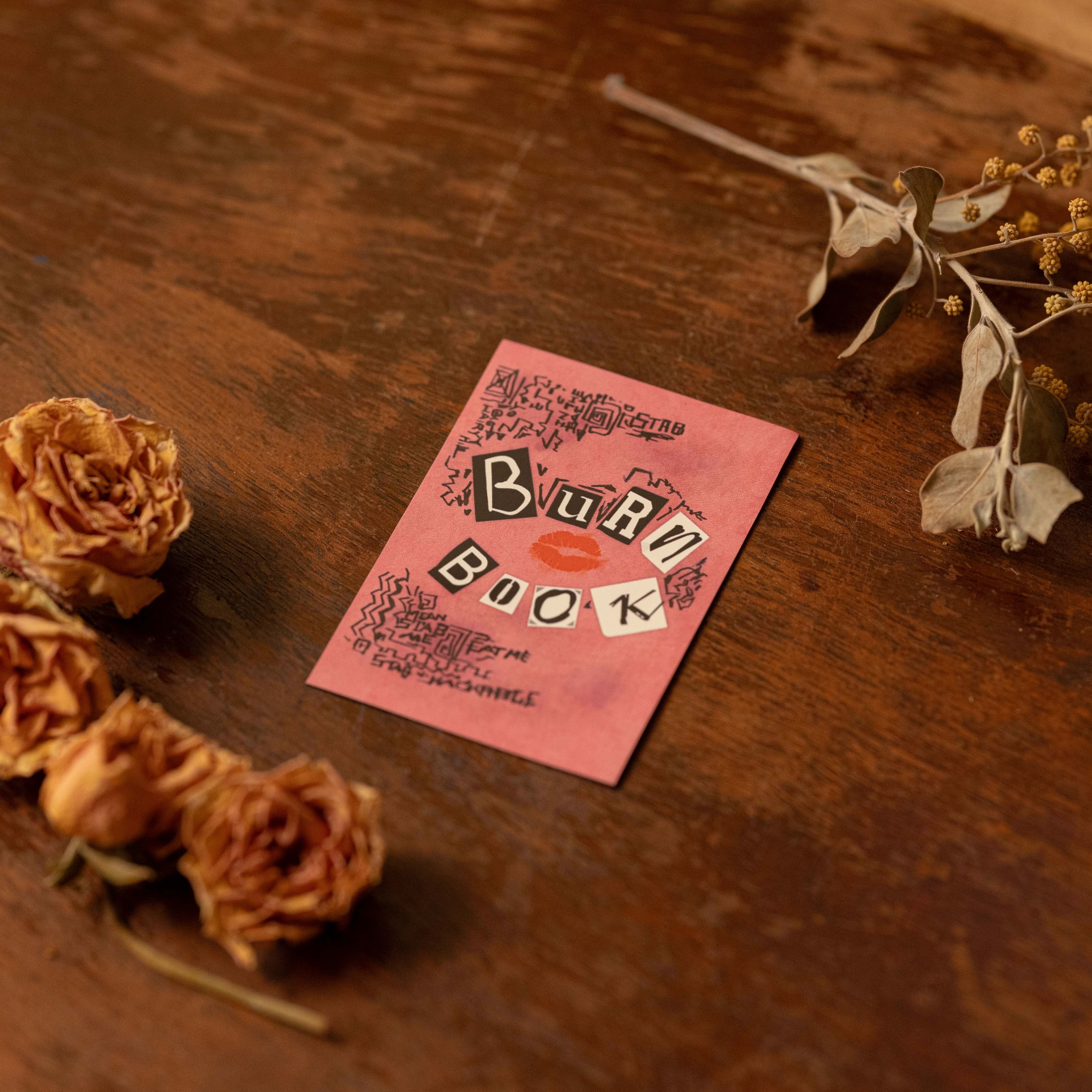 Image of Burn Book... - Bookish Magnet - Novelbookstore.co