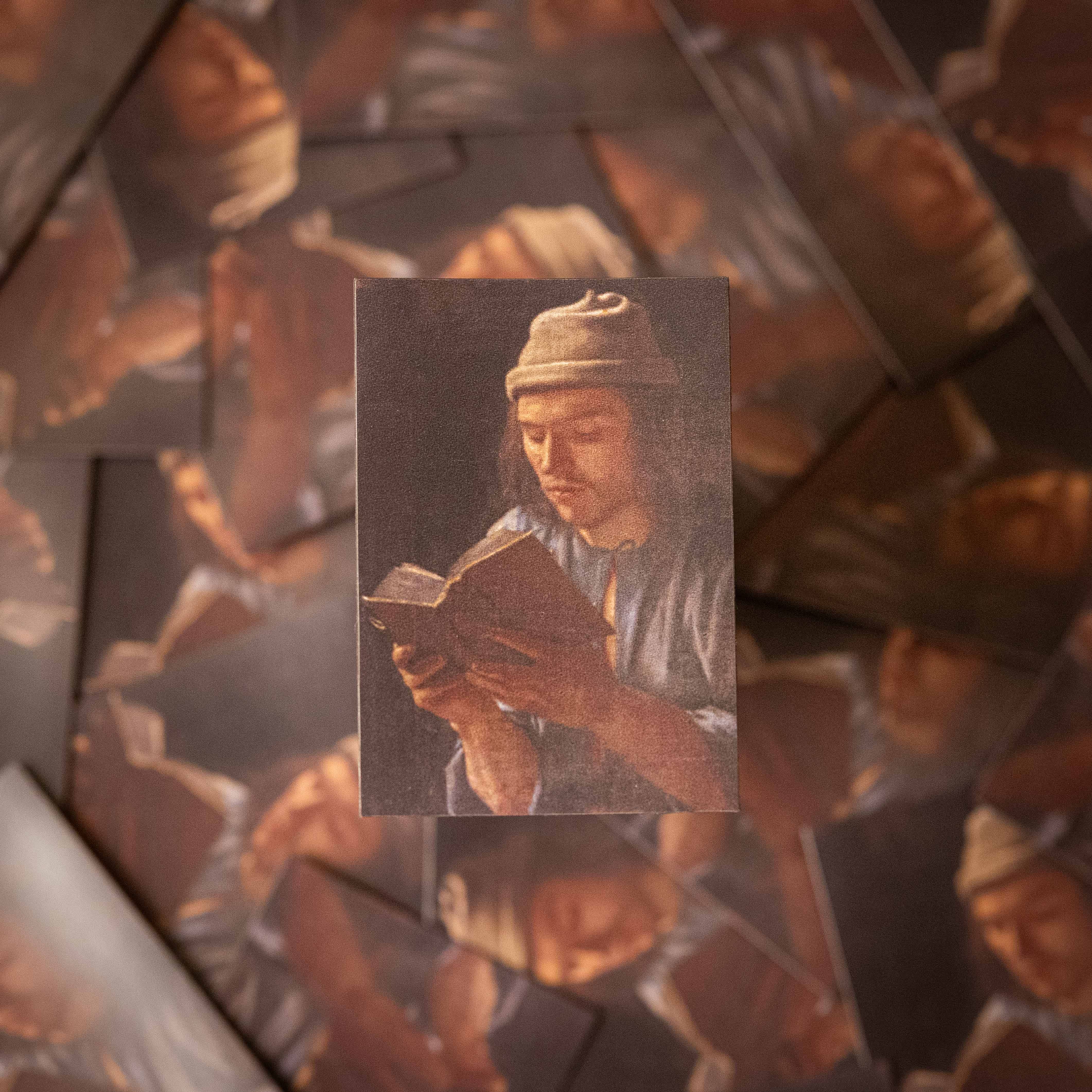 Image of Boy Reading - Bookish Magnet - Novelbookstore.co
