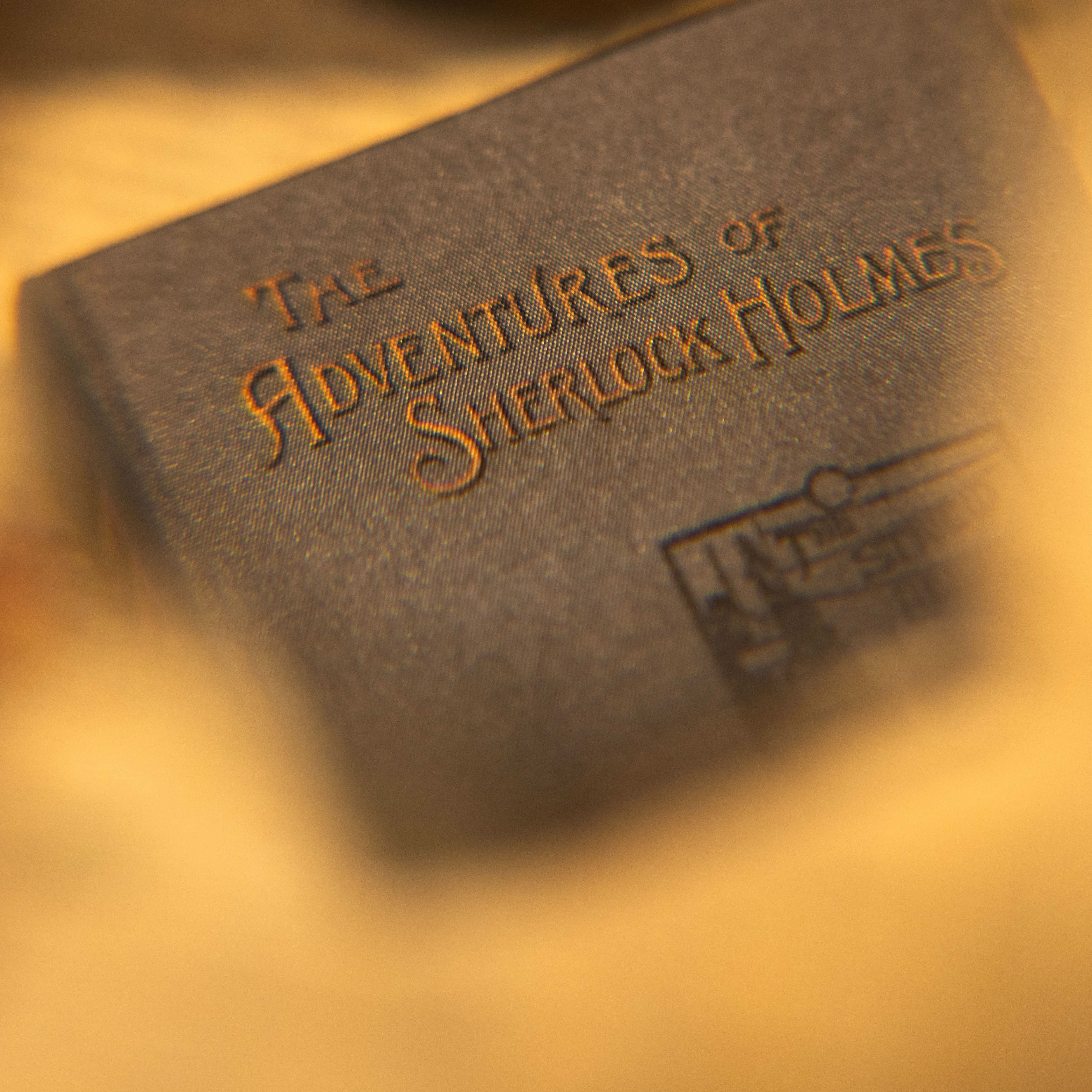 Image of The Adventures Sherlock Holmes by Arthur Conan Doyle 1892 Book Wallet - Novelbookstore.co