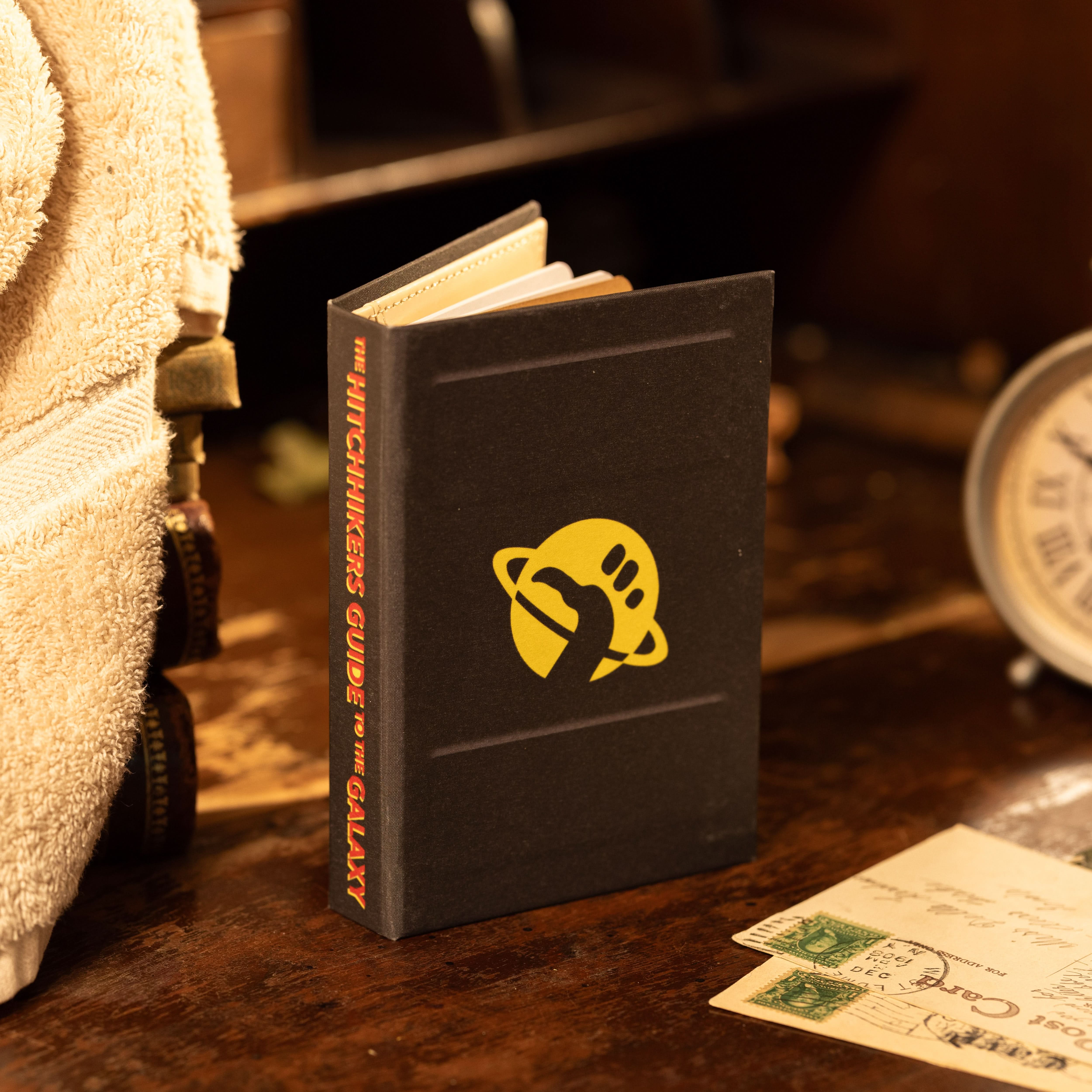 Image of 'Hitchhikers Guide to the Galaxy' 2005 Passport/Notebook Wallet - Novelbookstore.co