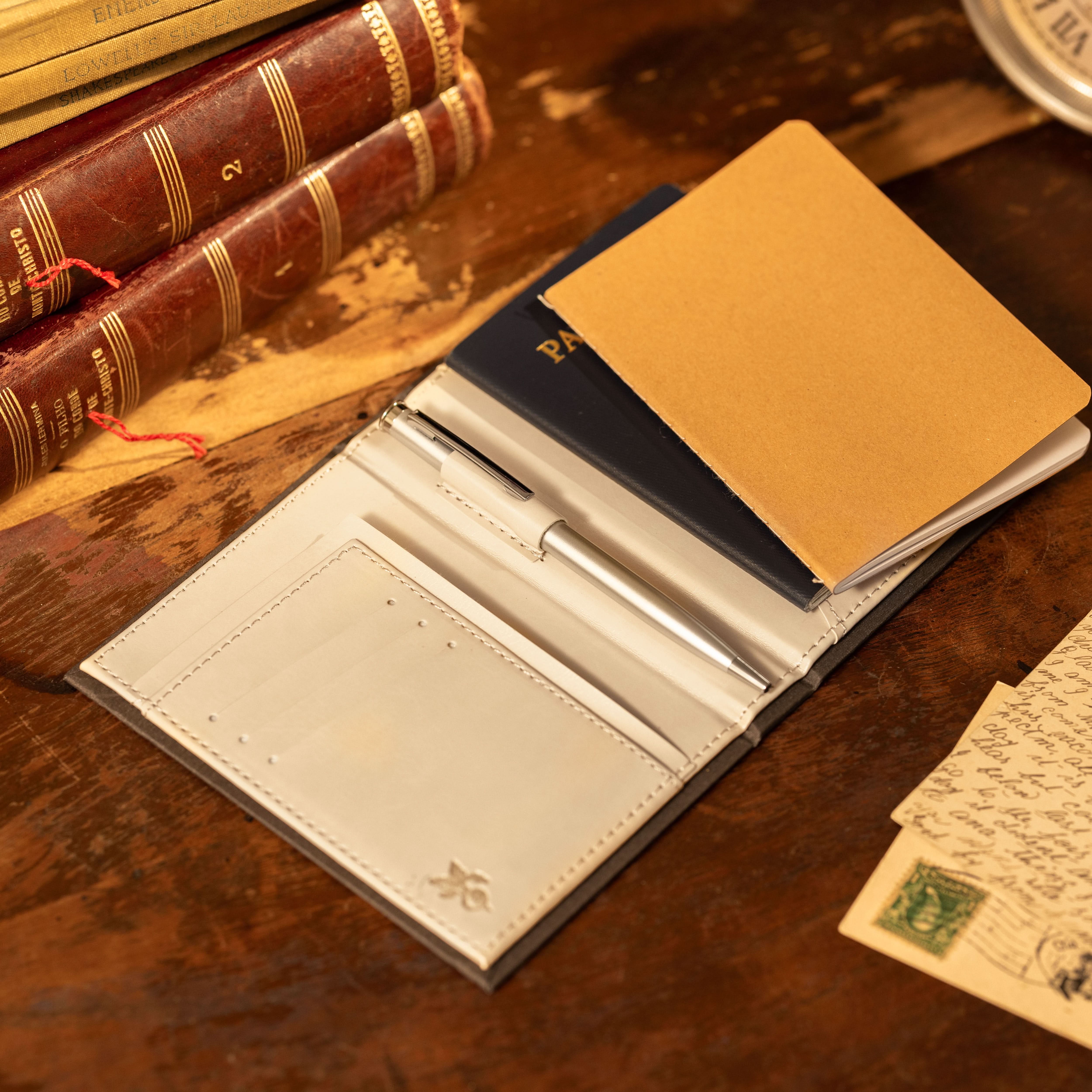 Image of 'Hitchhikers Guide to the Galaxy' 2005 Passport/Notebook Wallet - Novelbookstore.co