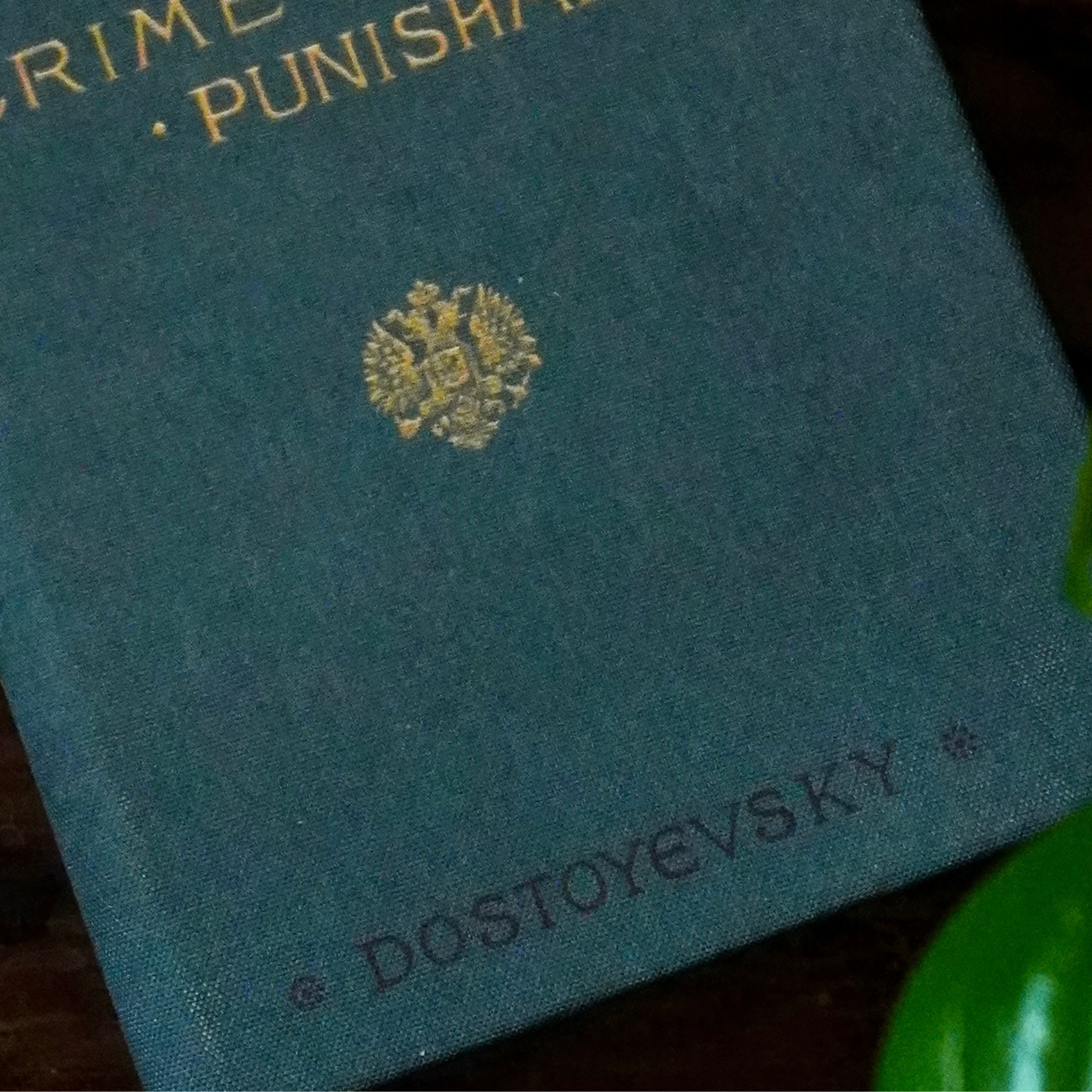 Image of Crime and Punishment by Fyodor Dostoevsky 1866 - Novelbookstore.co