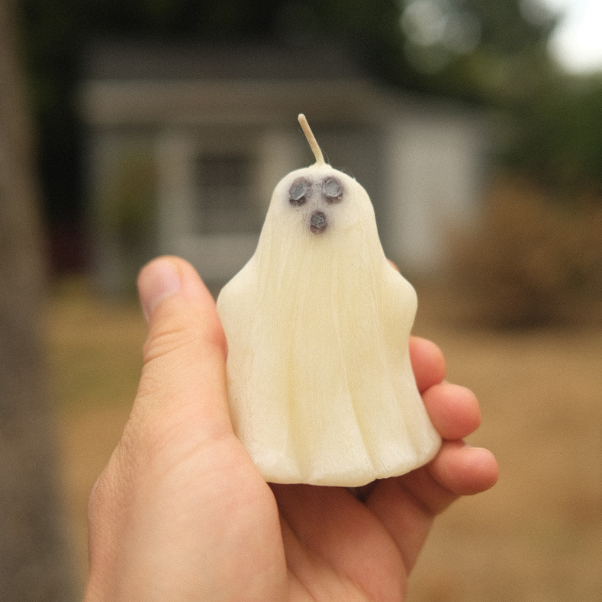 Spooky Ghost Candle