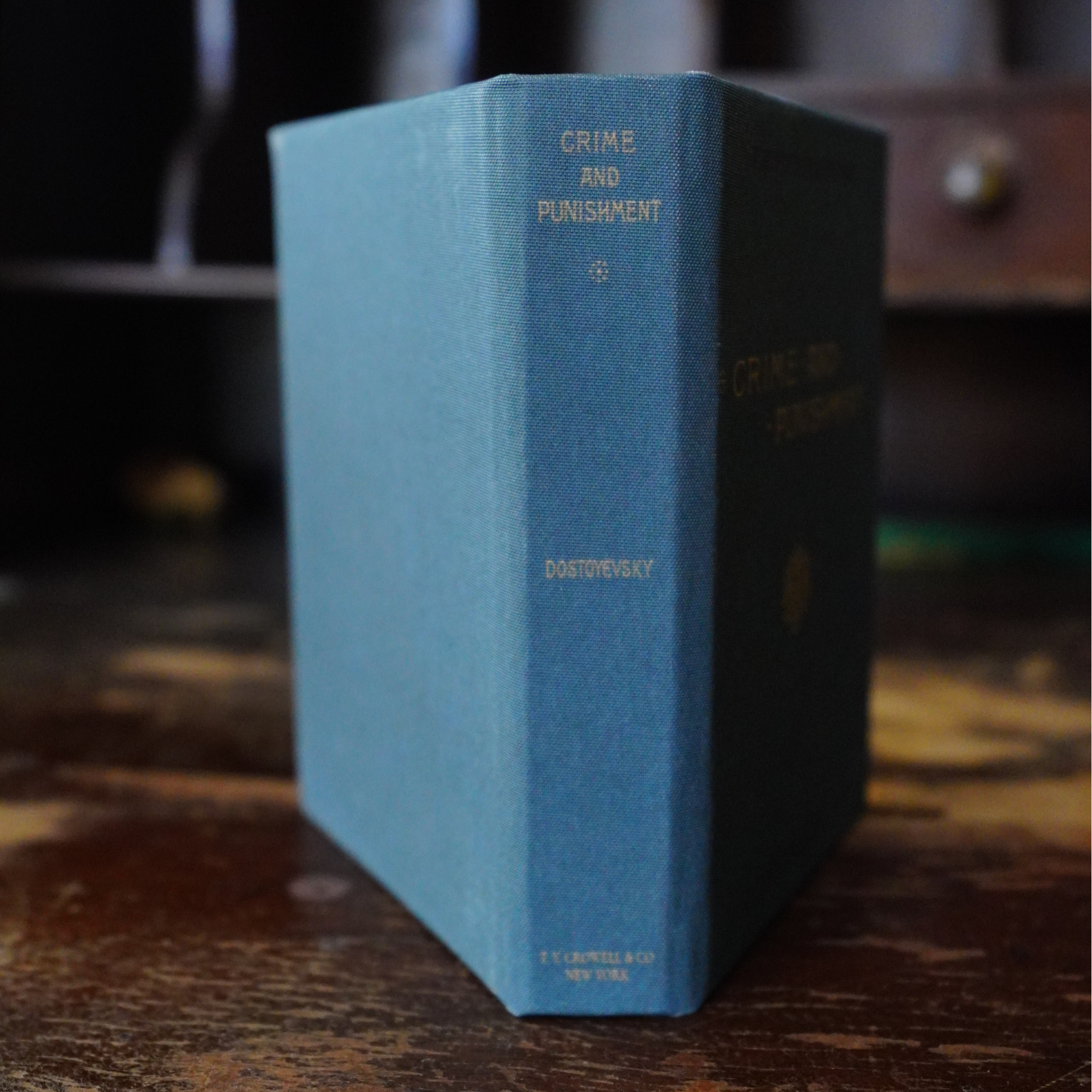 Image of Crime and Punishment by Fyodor Dostoevsky 1866 - Novelbookstore.co