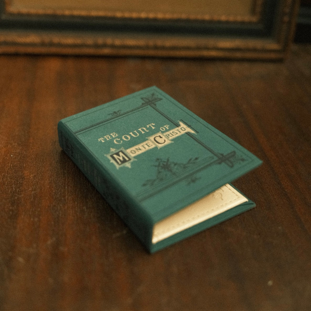 (Emerald) The Count of Monte Cristo by Alexandre Dumas 1844 Book Wallet - Novelbookstore.co