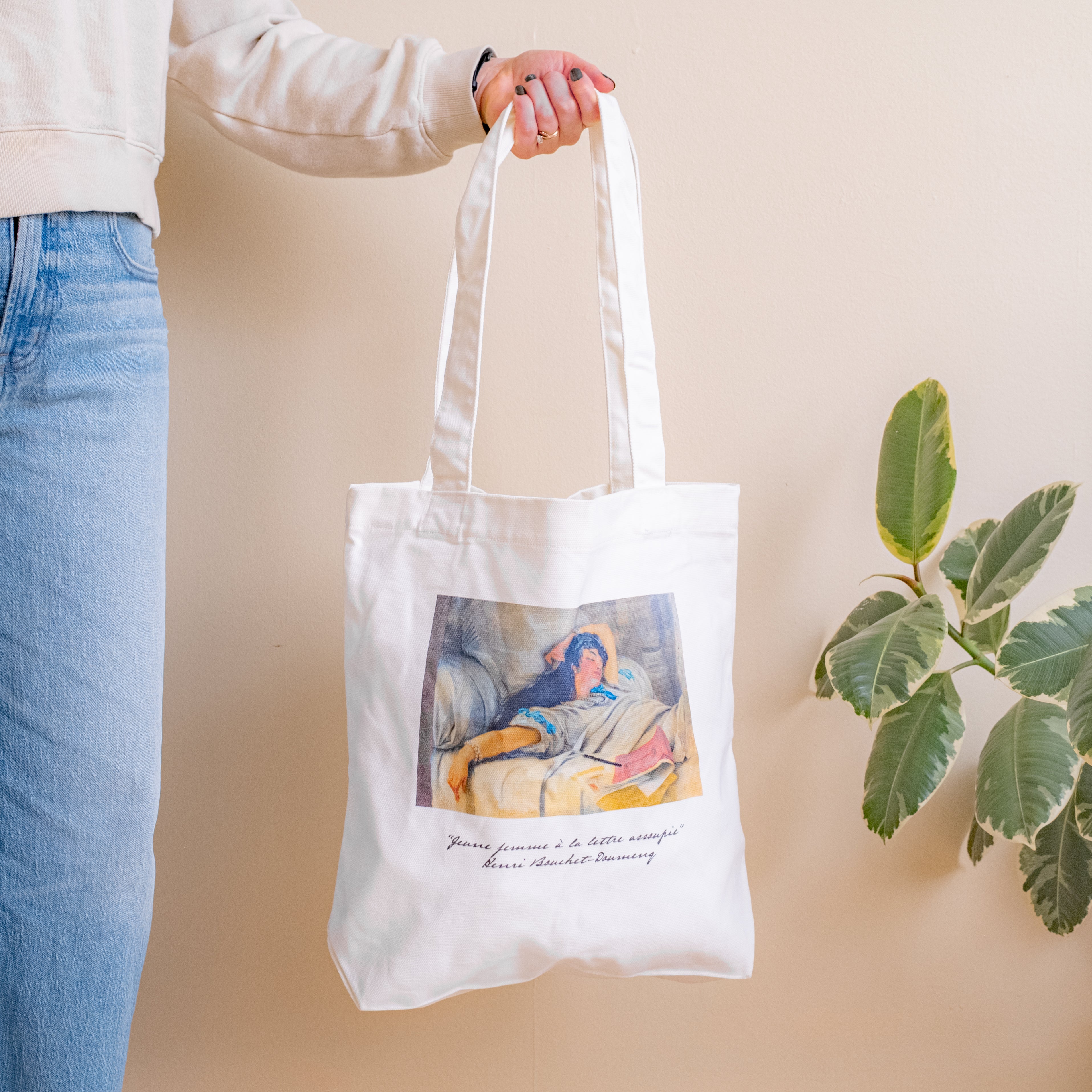 Image of Woman Sleeping - Everyday Tote Bag (Limited) - Novelbookstore.co