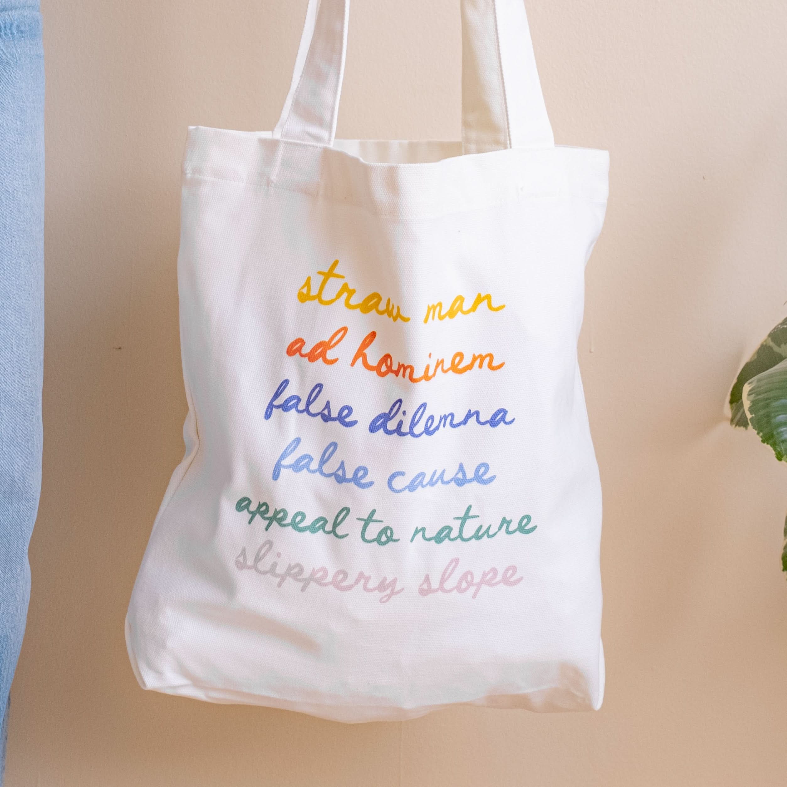 Image of Fallacy Everyday Tote Bag (Limited) - Novelbookstore.co