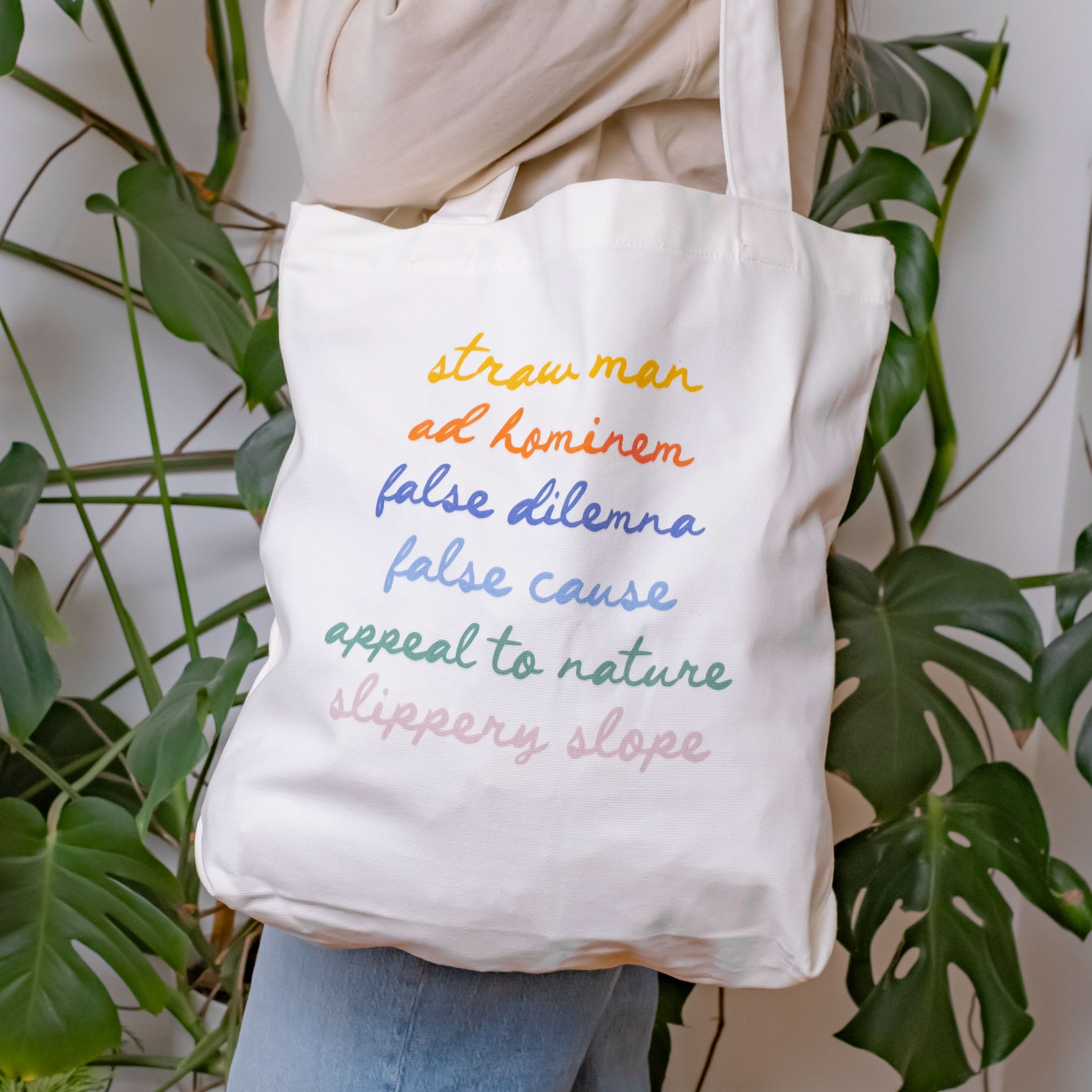 Image of Fallacy Everyday Tote Bag (Limited) - Novelbookstore.co