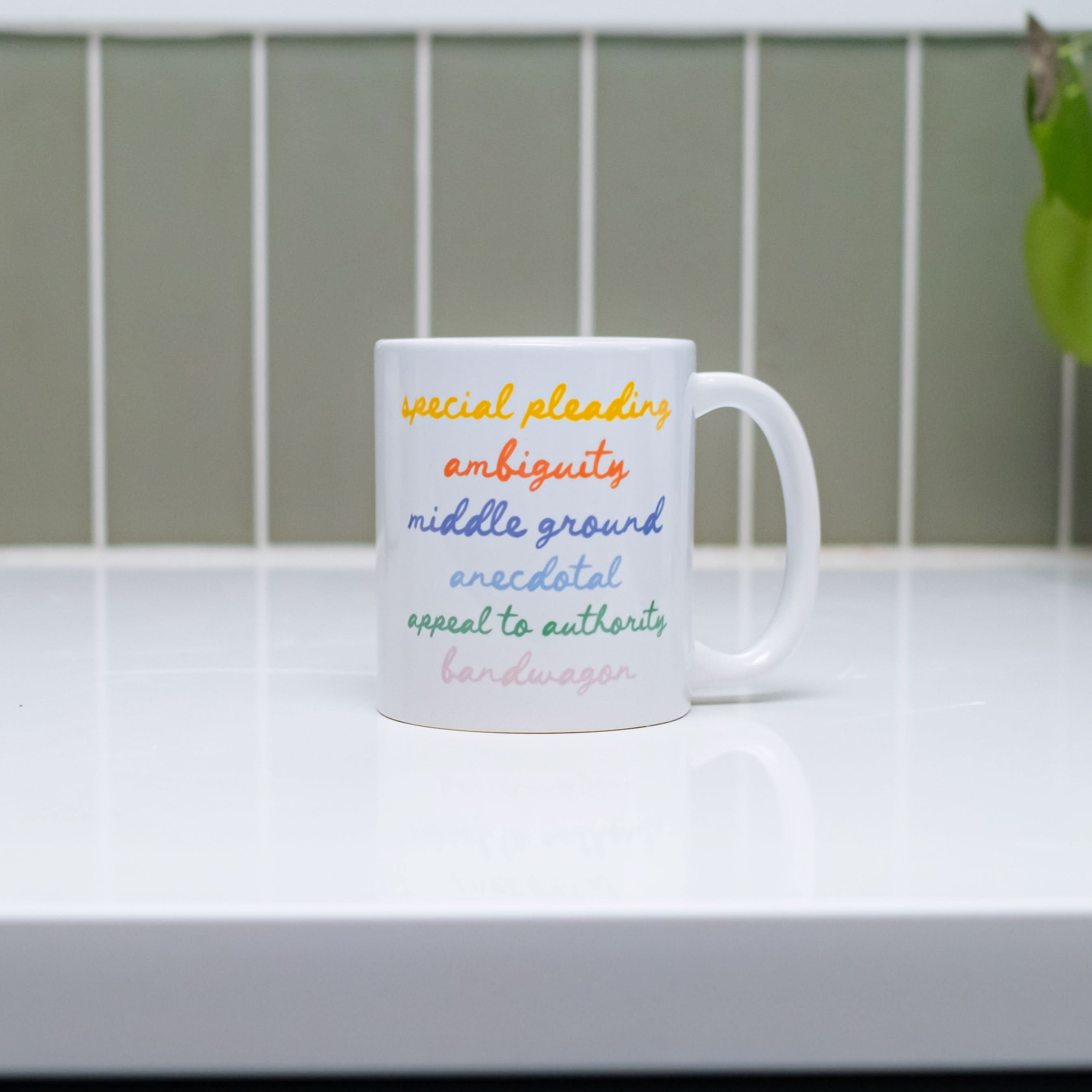 Image of Fallacy Coffee Mug - Novelbookstore.co