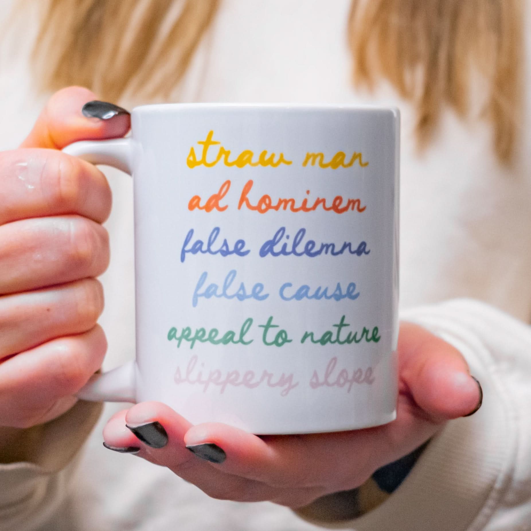 Image of Fallacy Coffee Mug - Novelbookstore.co