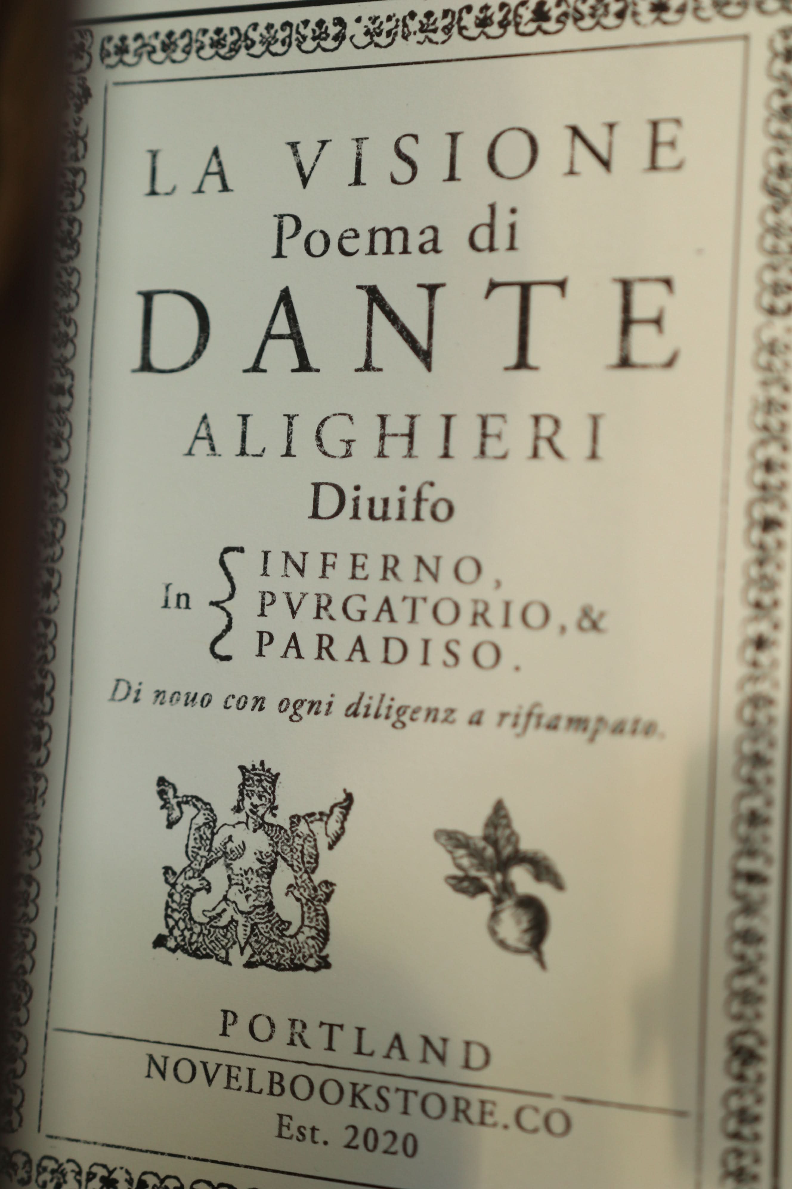 Image of *Dante's Inferno by Dante Alighieri 1320 Book Journal - Novelbookstore.co