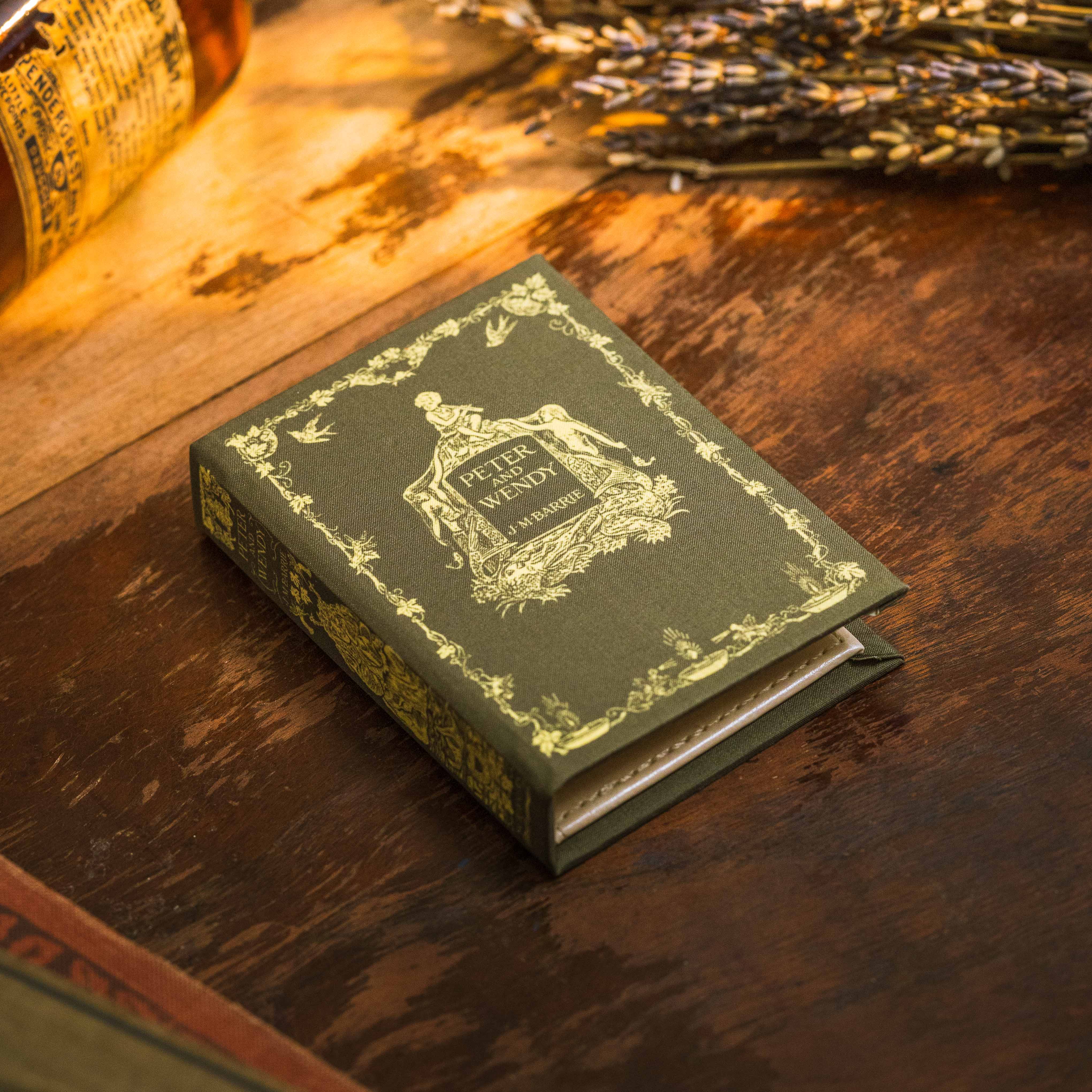 Image of Peter and Wendy by J. M. Barrie 1911 Book Wallet - Novelbookstore.co