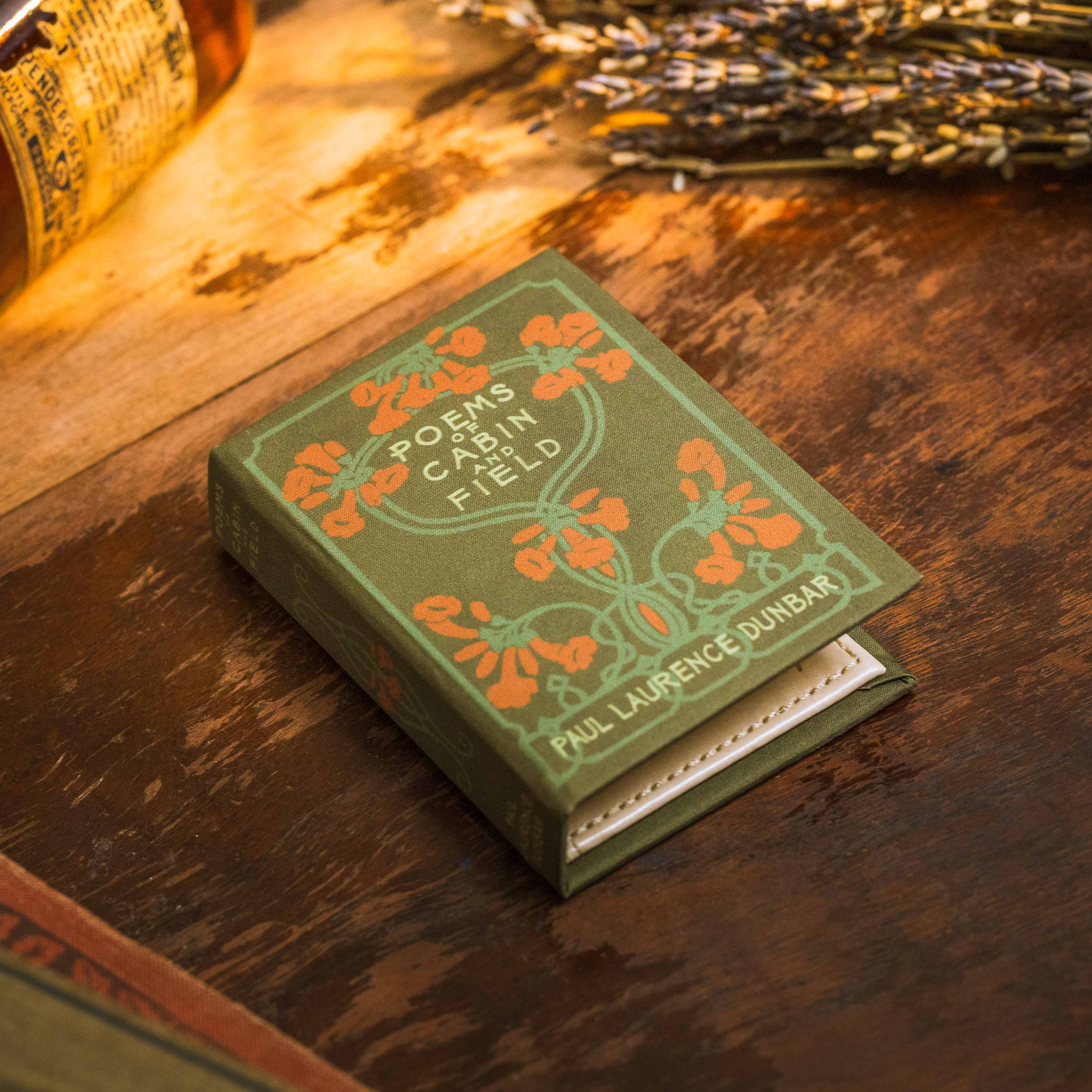 Image of Poems of Cabin & Field by Paul Laurence Dunbar 1899 Book Wallet - Novelbookstore.co