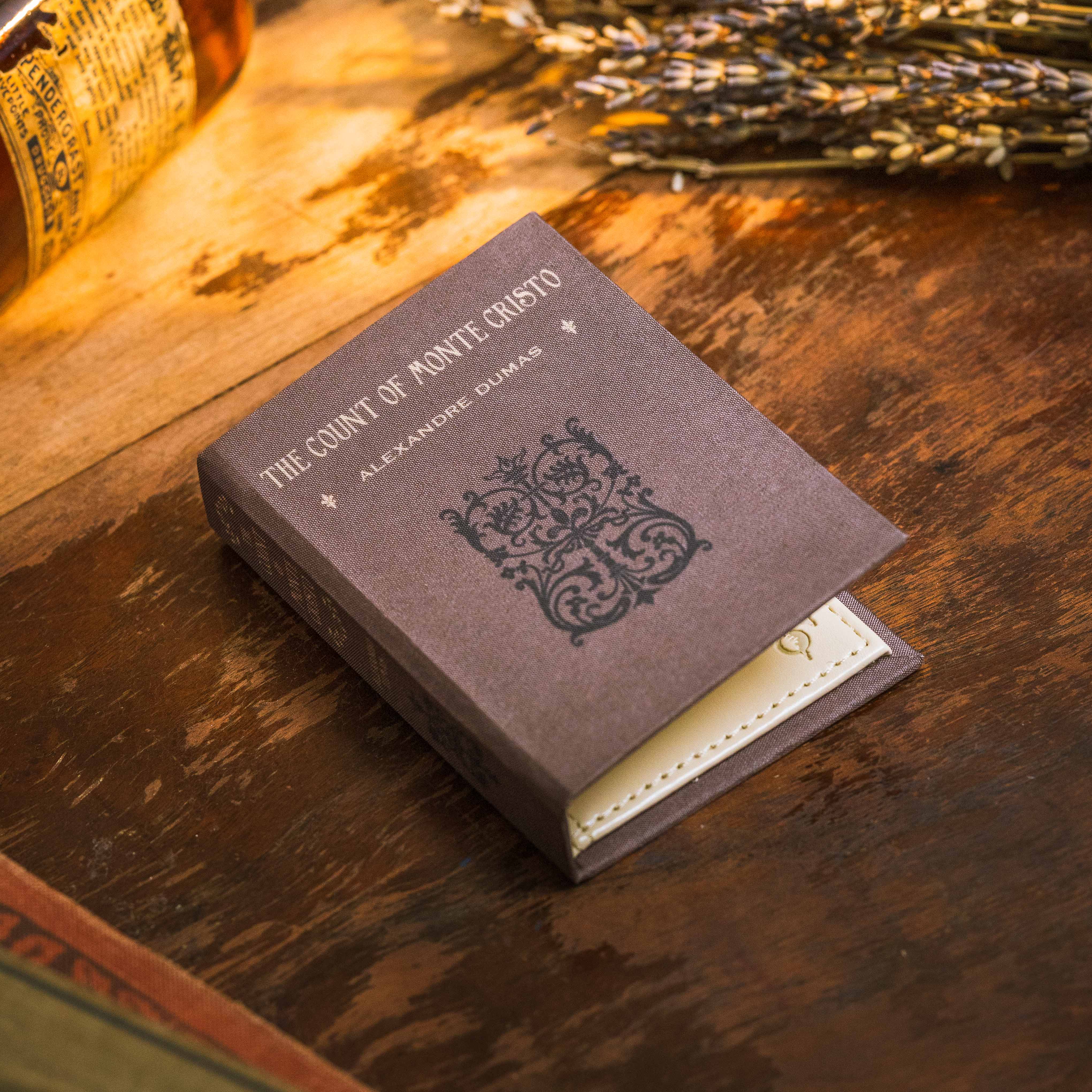 Image of The Count of Monte Cristo by Alexandre Dumas 1844 Book Wallet - Novelbookstore.co