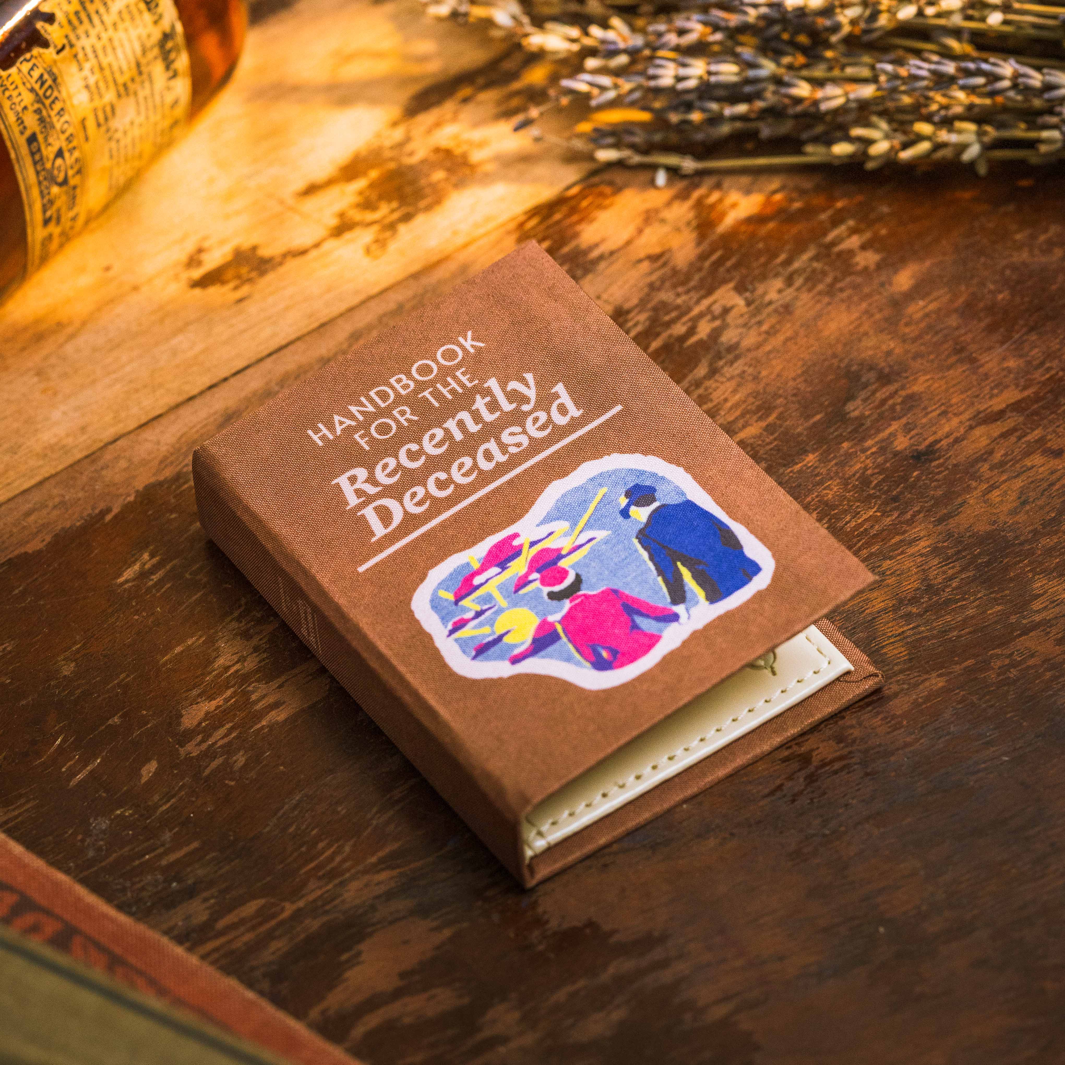 Image of The Handbook For the Recently Deceased, Beetlejuice 1988 Book Wallet - Novelbookstore.co