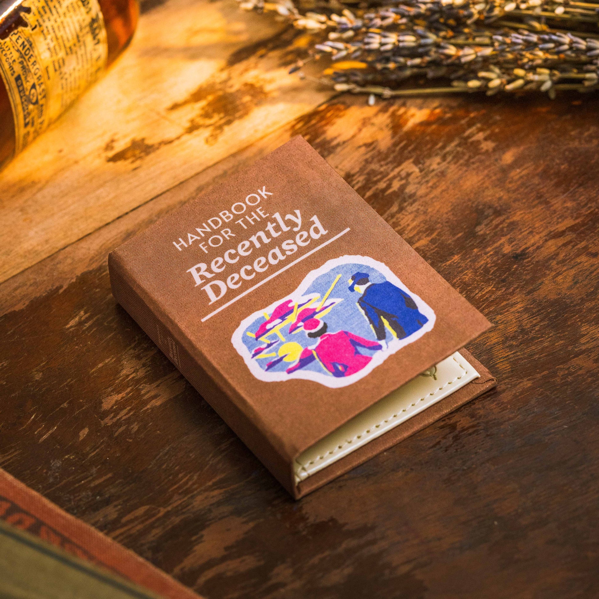 The Handbook For the Recently Deceased, Beetlejuice 1988 Book Wallet - Novelbookstore.co