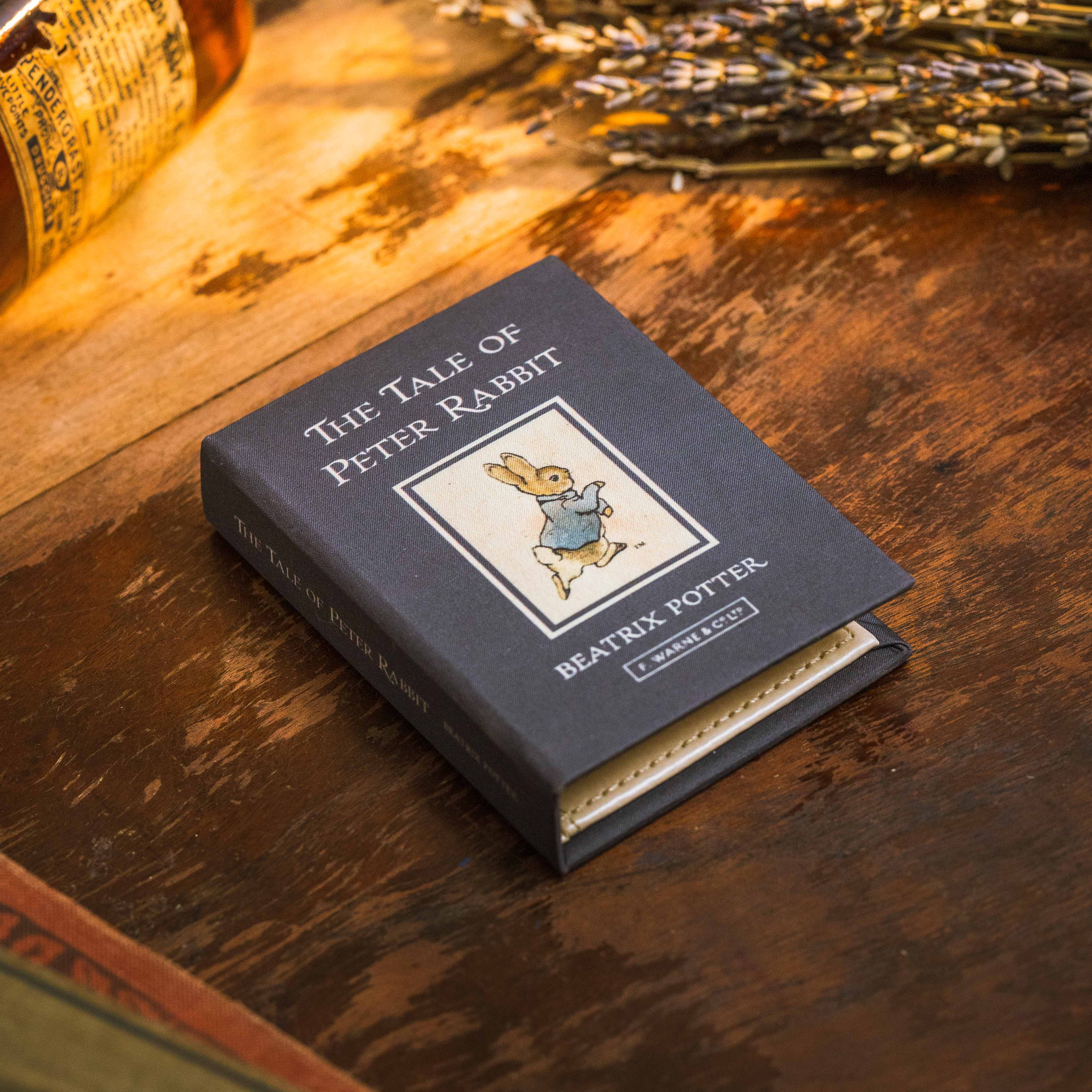 Image of The Tale of Peter Rabbit by Beatrix Potter 1902 Book Wallet - Novelbookstore.co