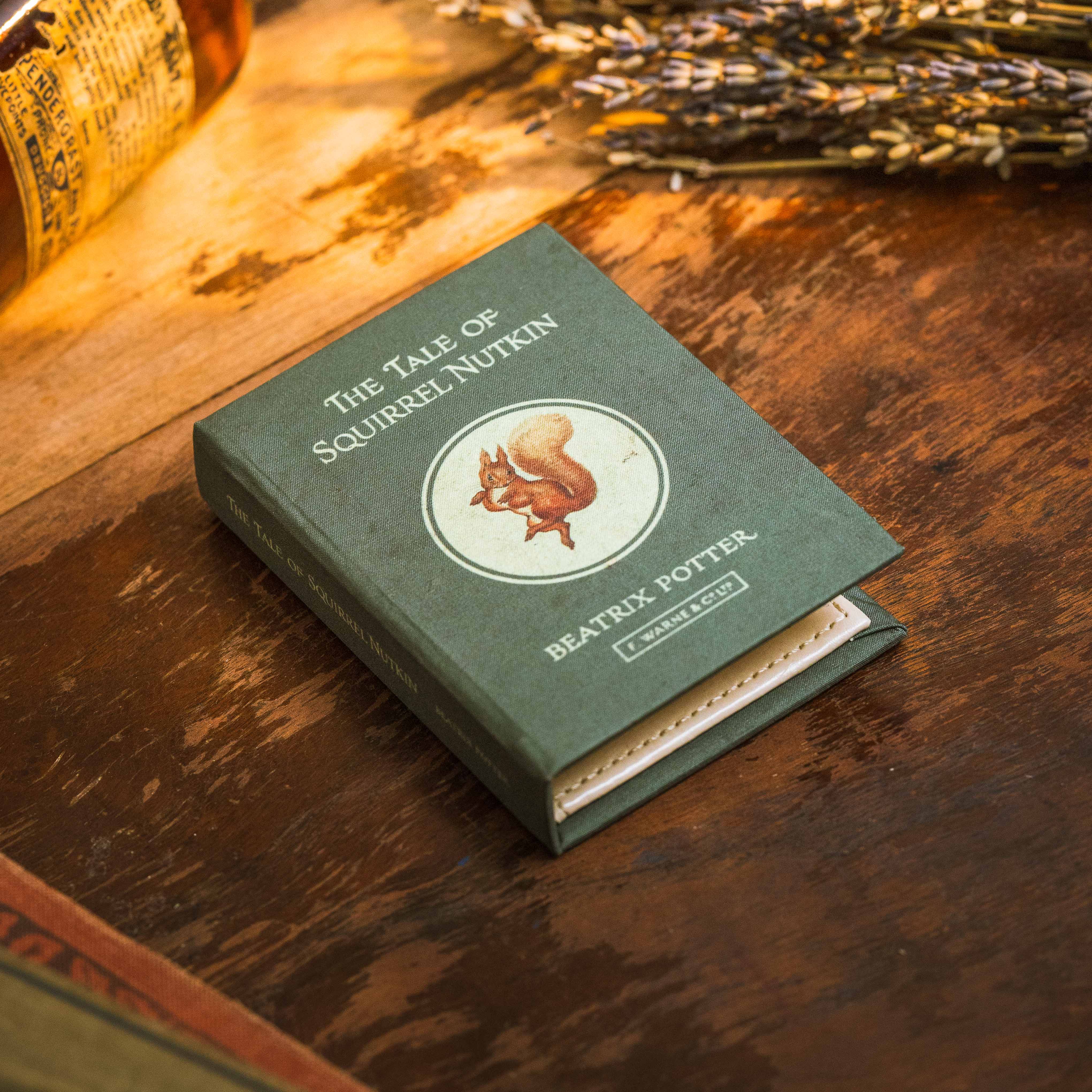 Image of The Tale of Squirrel Nutkin by Beatrix Potter 1903 Book Wallet - Novelbookstore.co