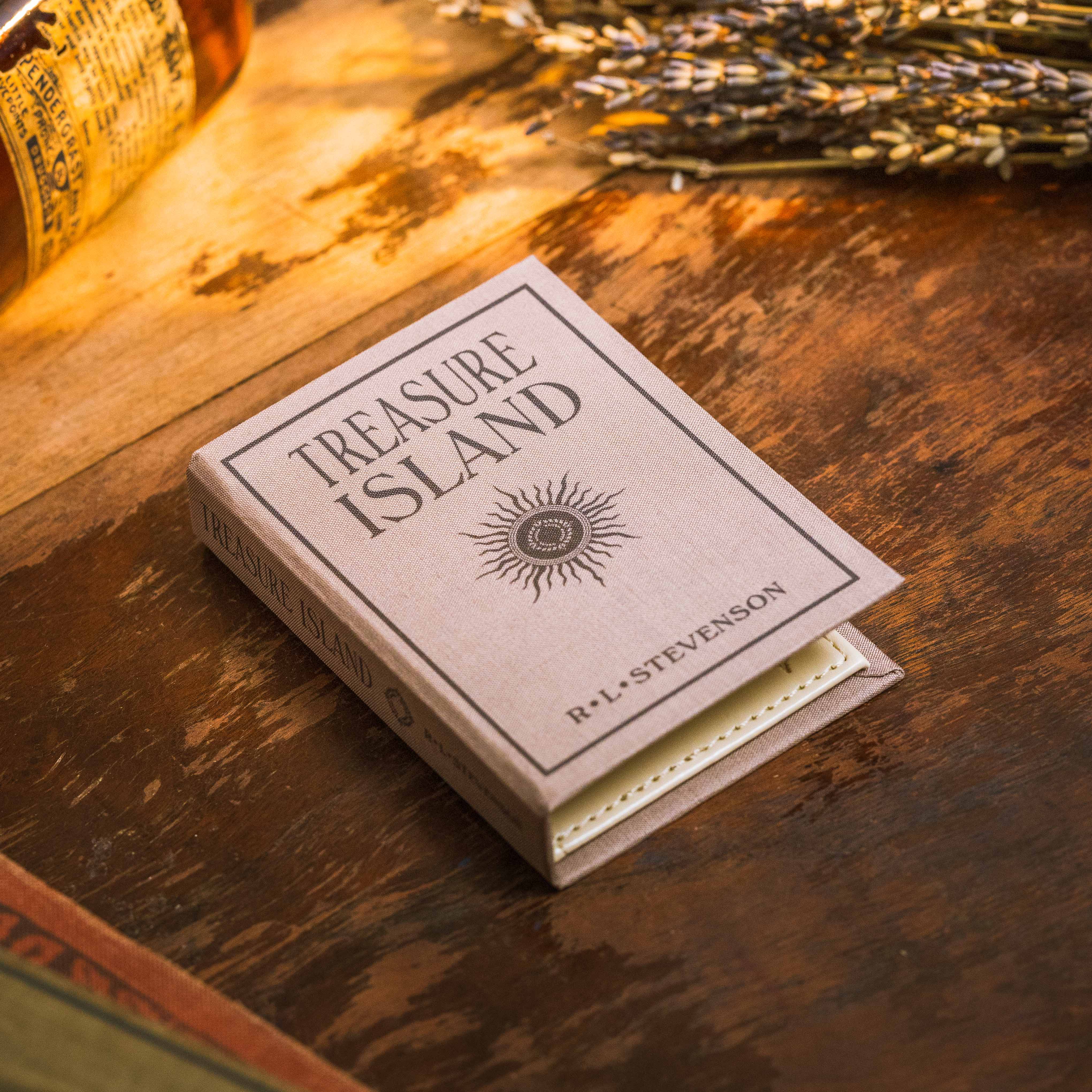 Image of Treasure Island by Robert Louis Stevenson 1883  Book Wallet - Novelbookstore.co