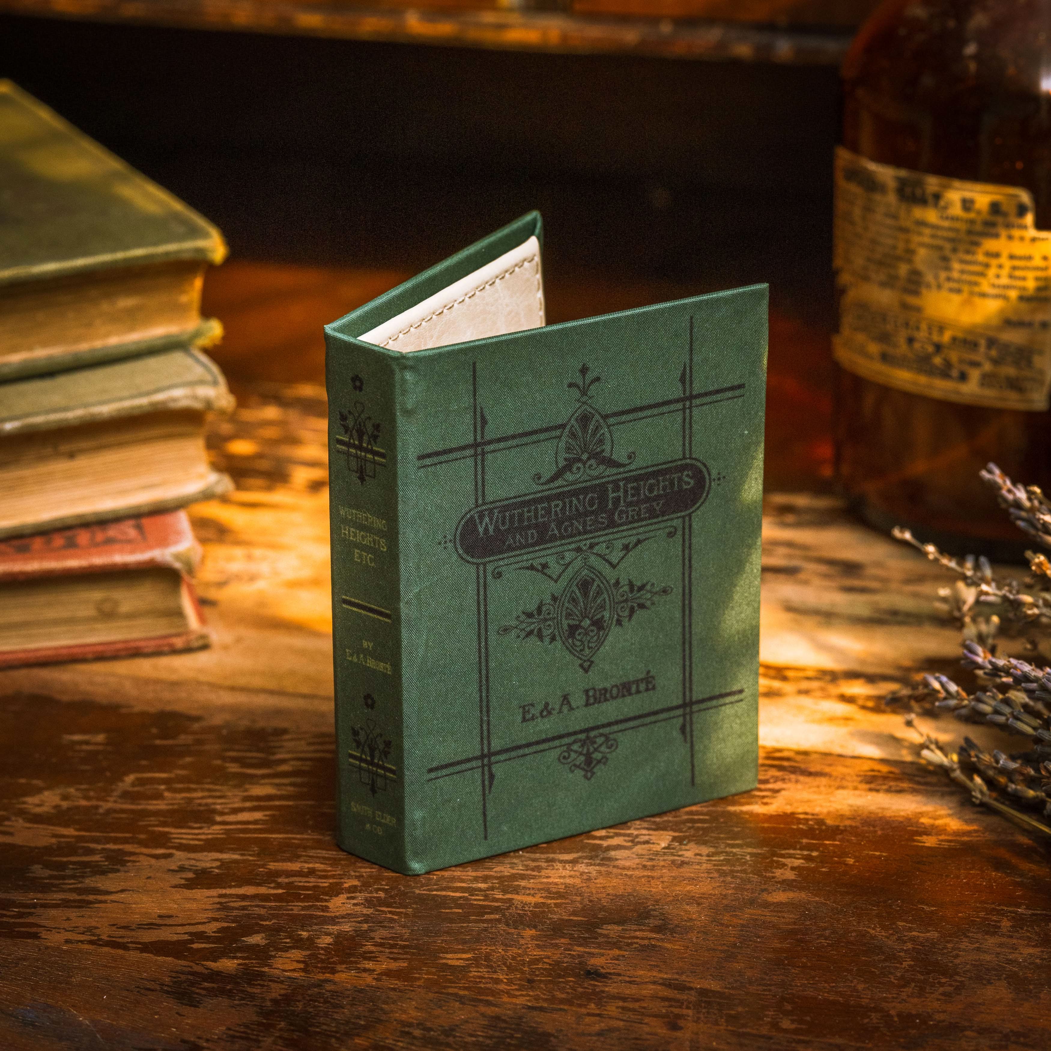 Image of Wuthering Heights by Emily Brontë 1847  Book Wallet - Novelbookstore.co