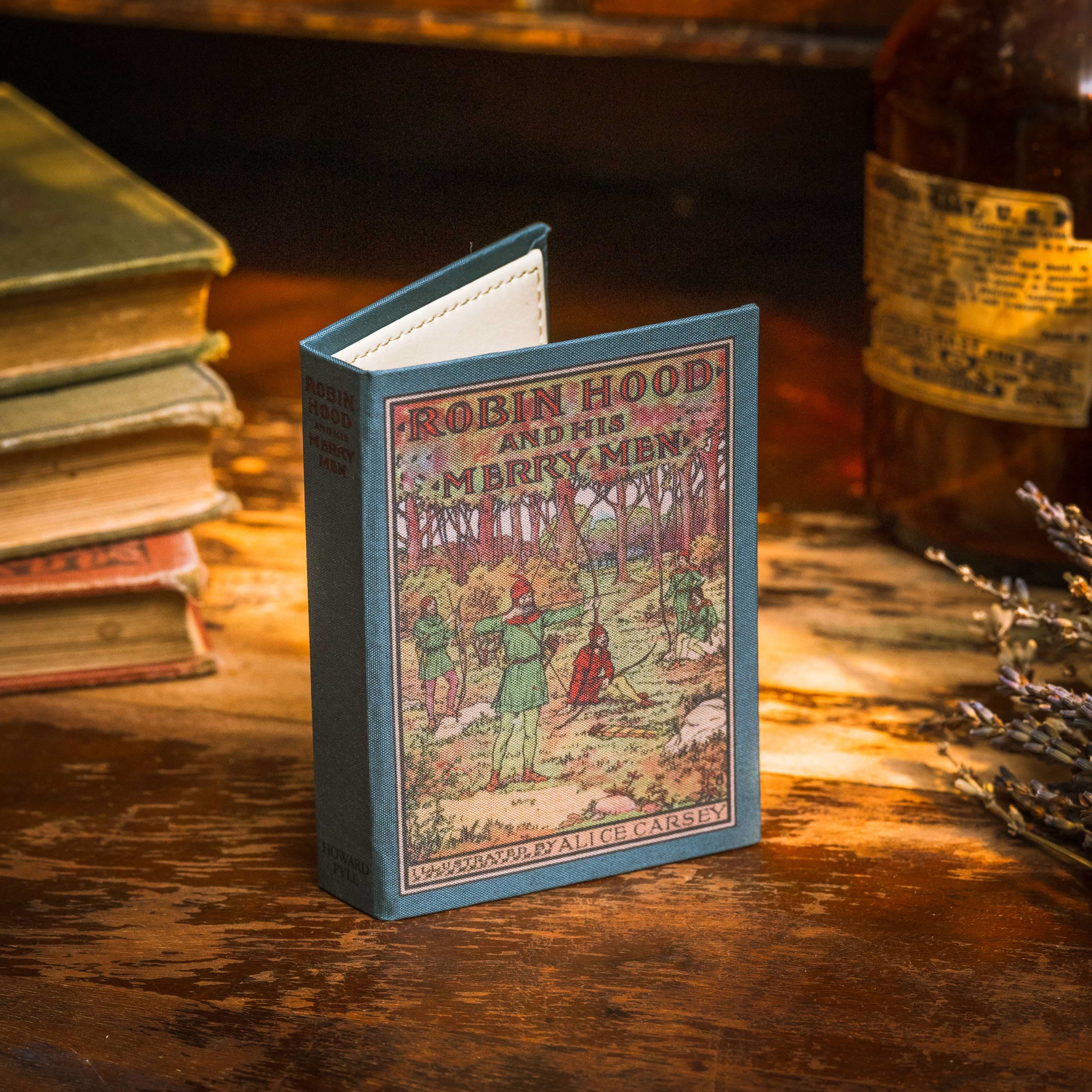 Image of Robin Hood & His Merry Men by Howard Pyle 1883 Book Wallet - Novelbookstore.co