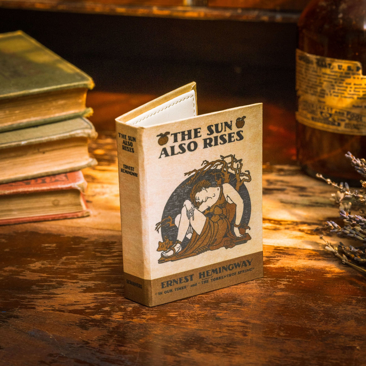 The Sun Also Rises by Ernest Hemingway 1926 Book Wallet - Novelbookstore.co