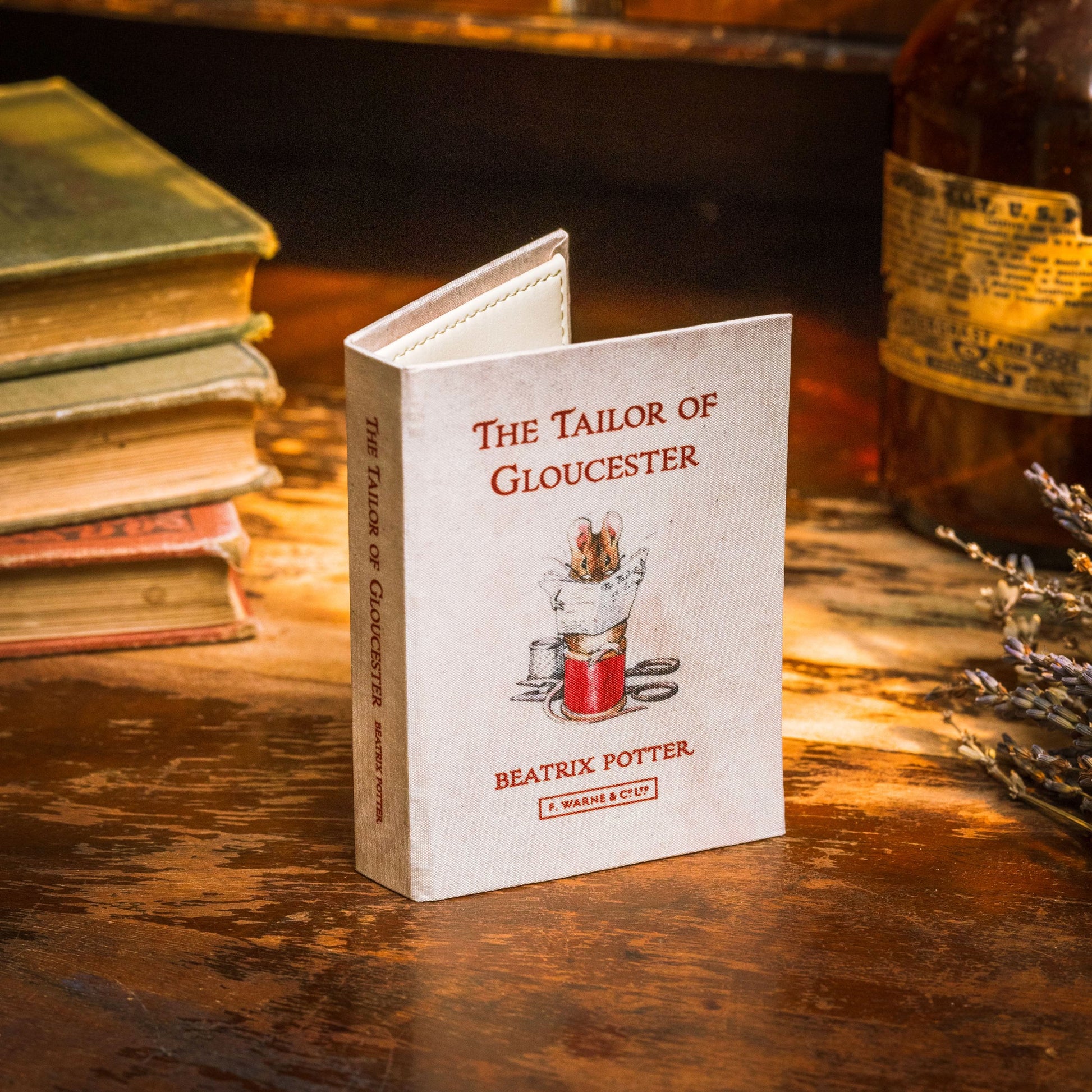 The Tailor of Gloucester by Beatrix Potter 1903 Book Wallet - Novelbookstore.co