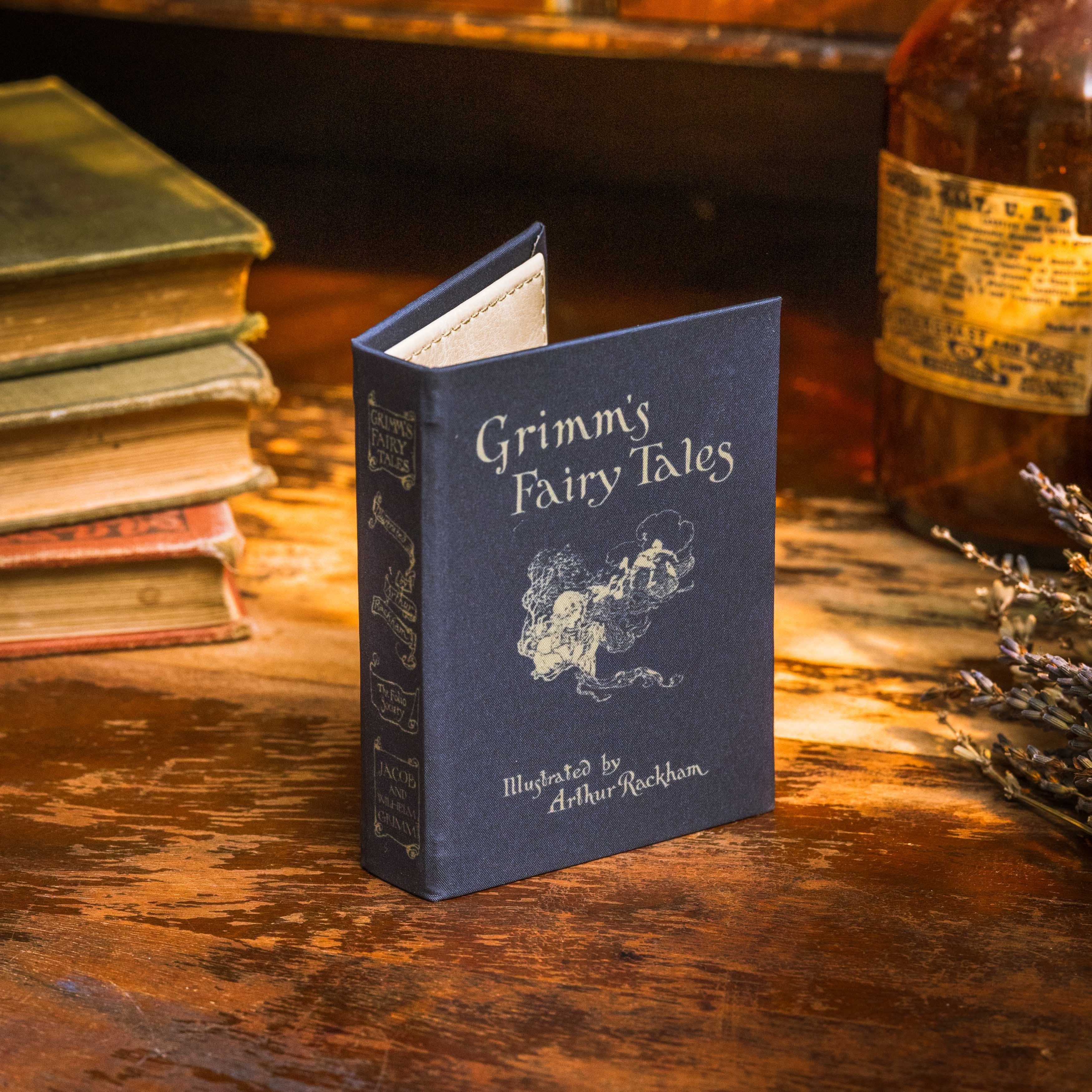 Image of Grimm’s Fairy Tales by Jacob & Wilhelm Grimm 1812 Book Wallet - Novelbookstore.co