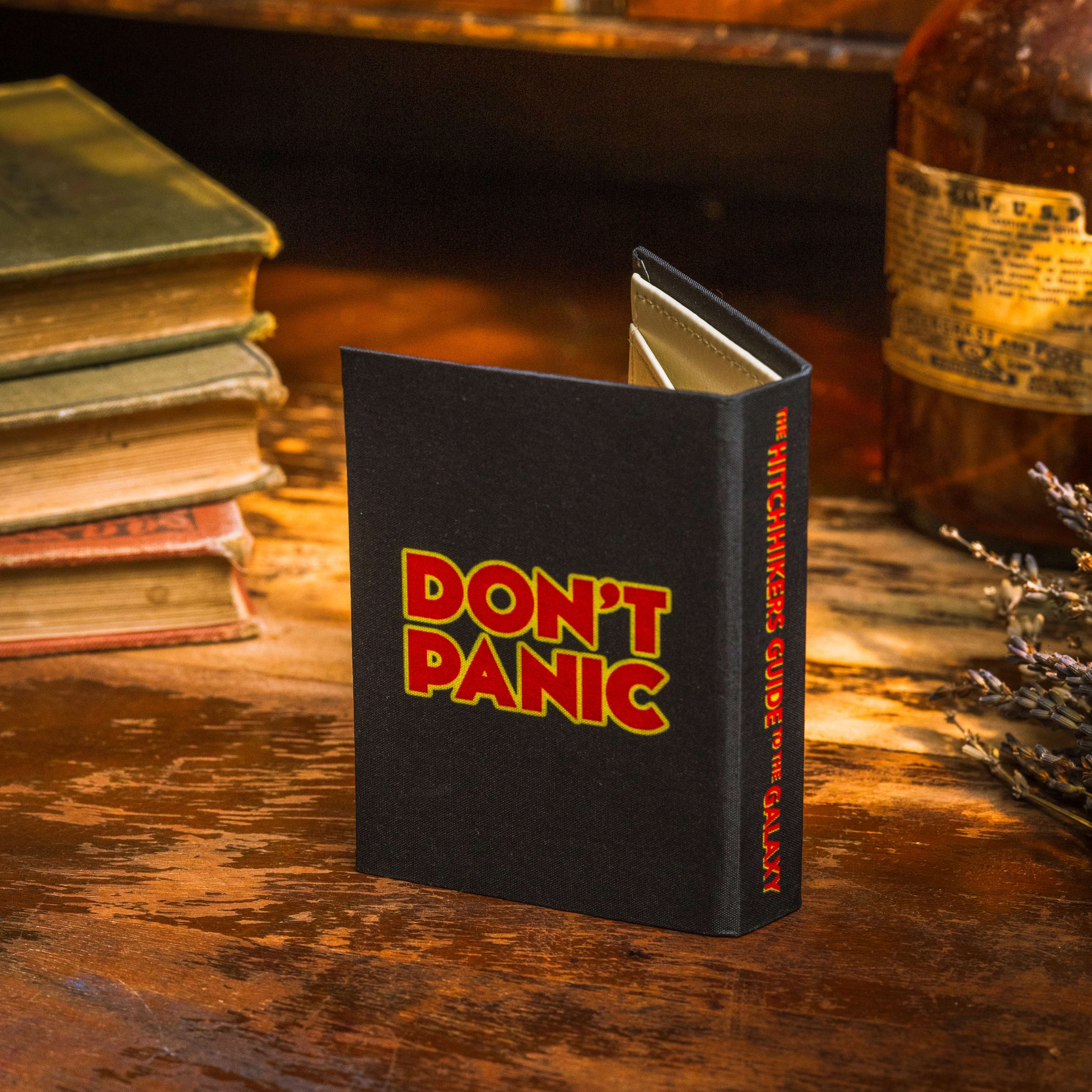 Image of Hitchhikers Guide to the Galaxy 2005 Book Wallet - Novelbookstore.co