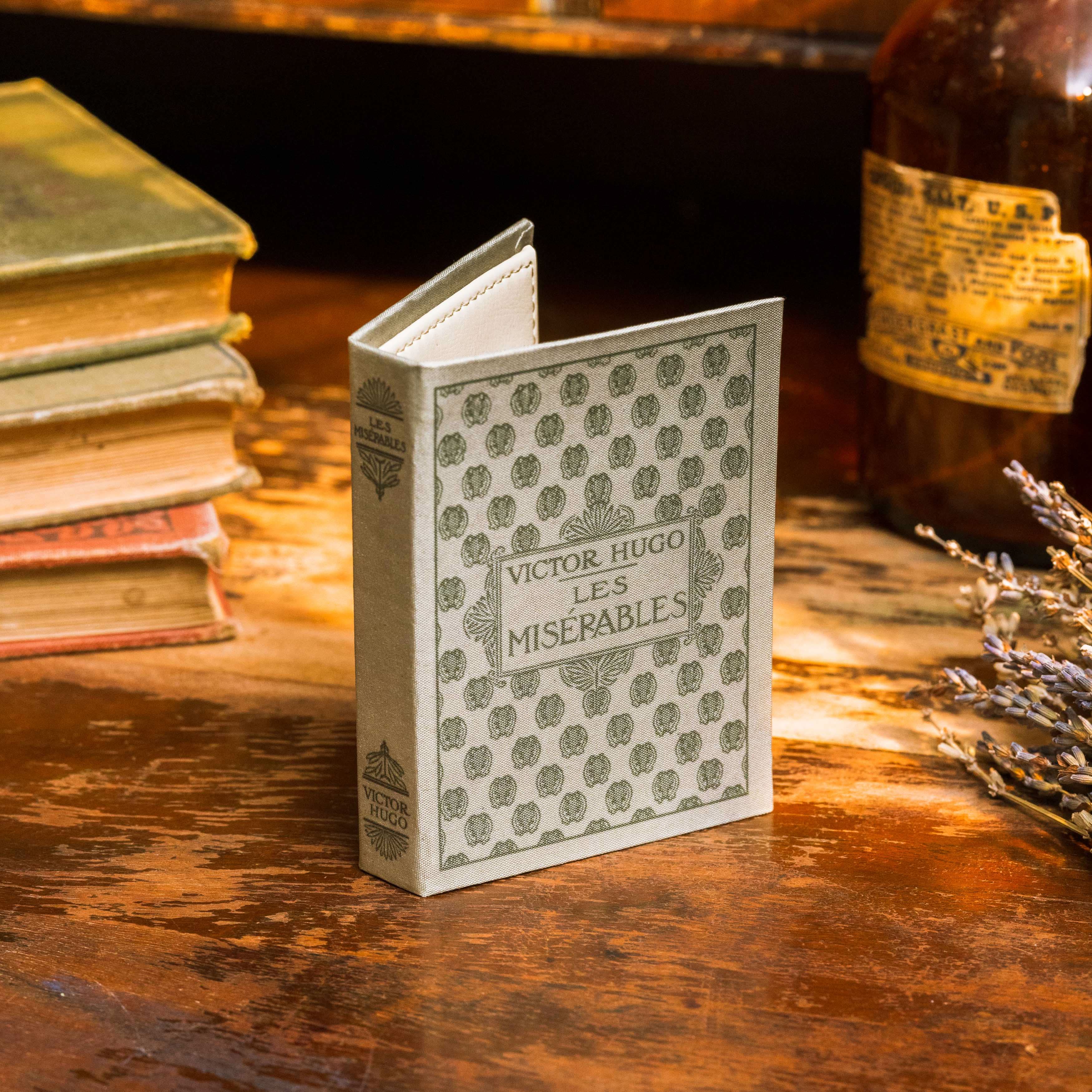 Image of Les Misérables by Victor Hugo 1843 Book Wallet - Novelbookstore.co