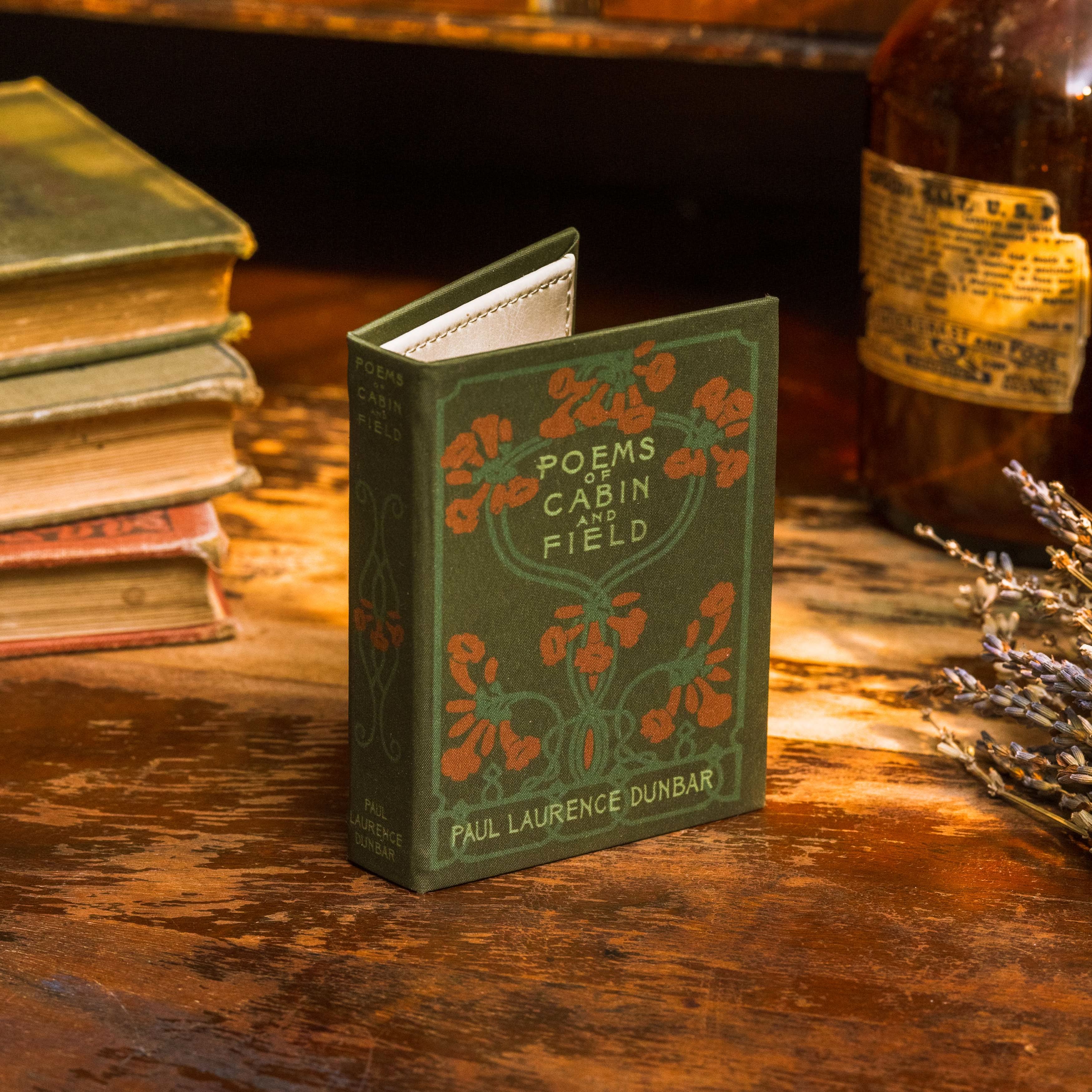 Image of Poems of Cabin & Field by Paul Laurence Dunbar 1899 Book Wallet - Novelbookstore.co