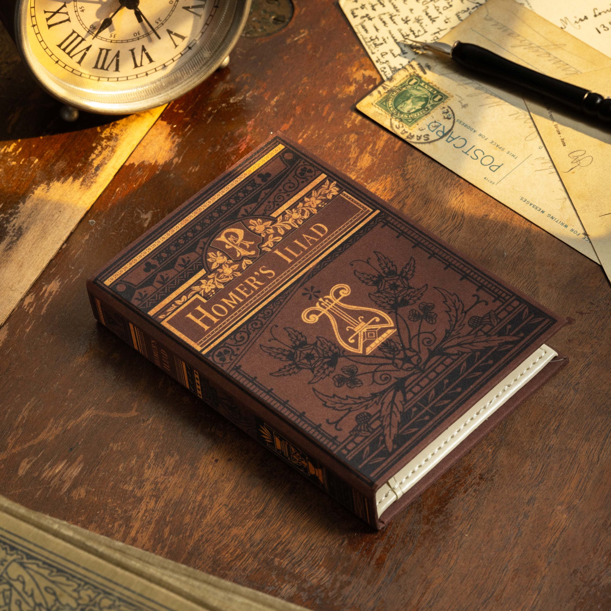 'Iliad' by Homer 8th Century BC Passport/Notebook Wallet - Novelbookstore.co