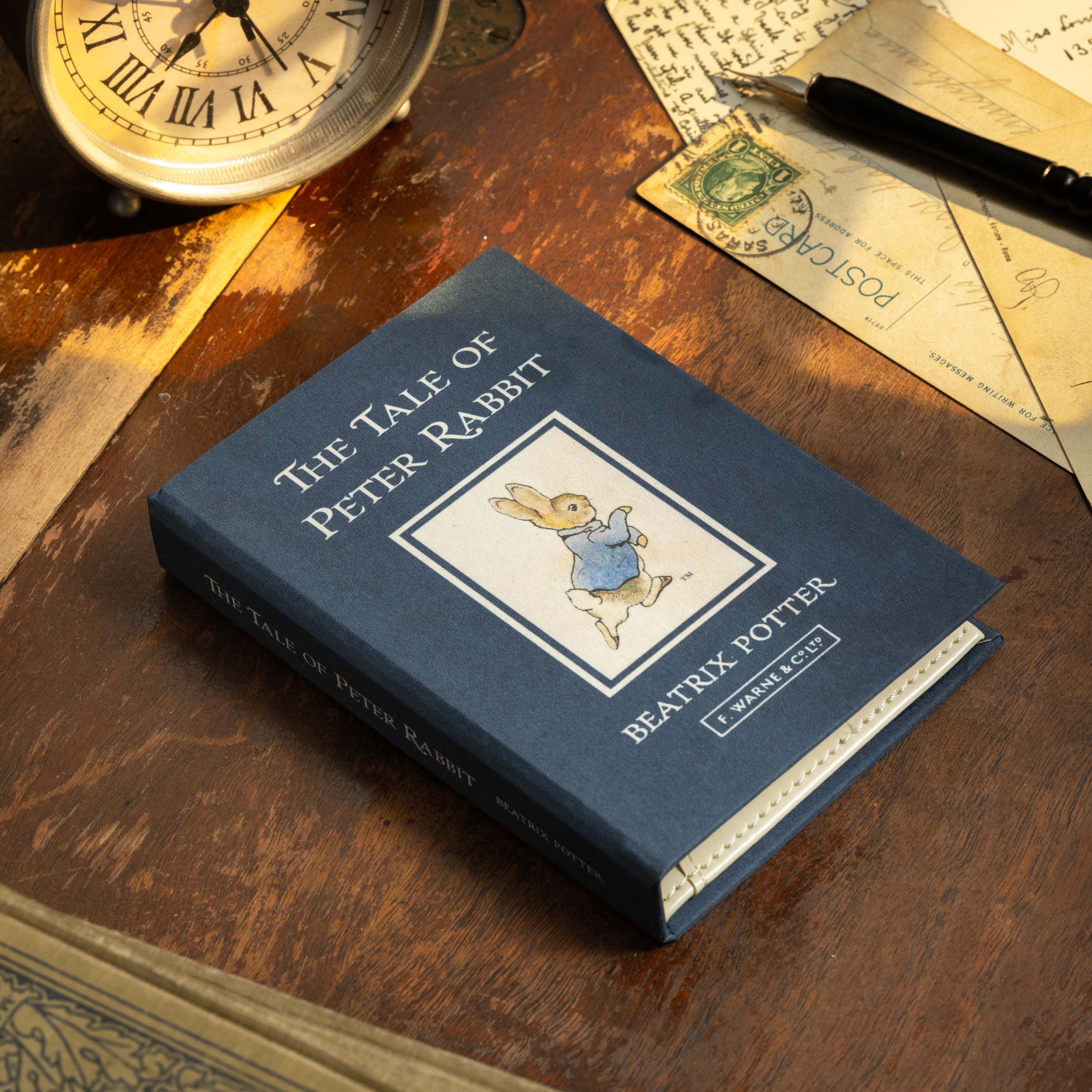 Image of 'The Tale of Peter Rabbit' by Beatrix Potter 1902 Passport/Notebook Wallet - Novelbookstore.co
