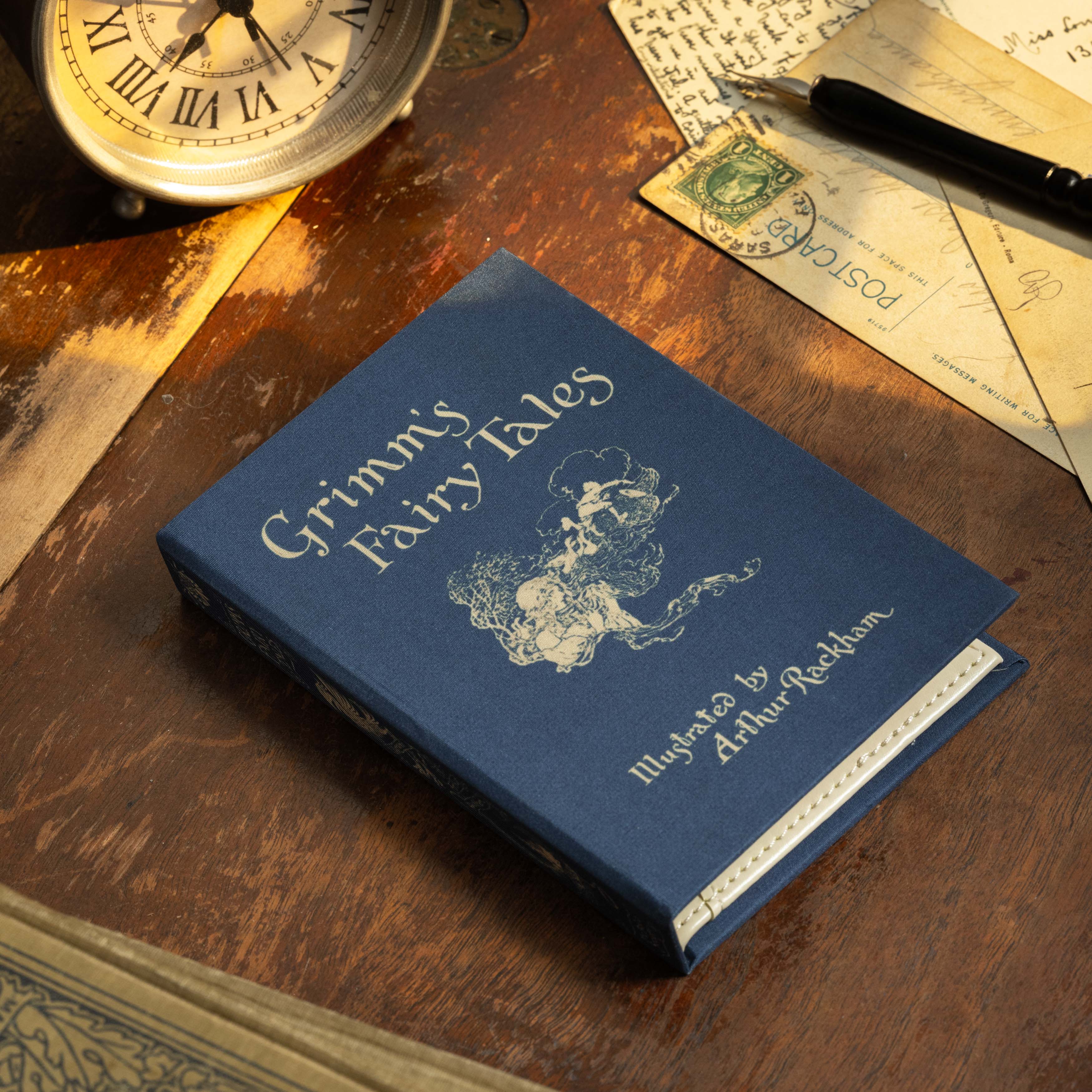 Image of 'Grimm’s Fairy Tales' by Jacob & Wilhelm Grimm 1812 Passport/Notebook Wallet - Novelbookstore.co