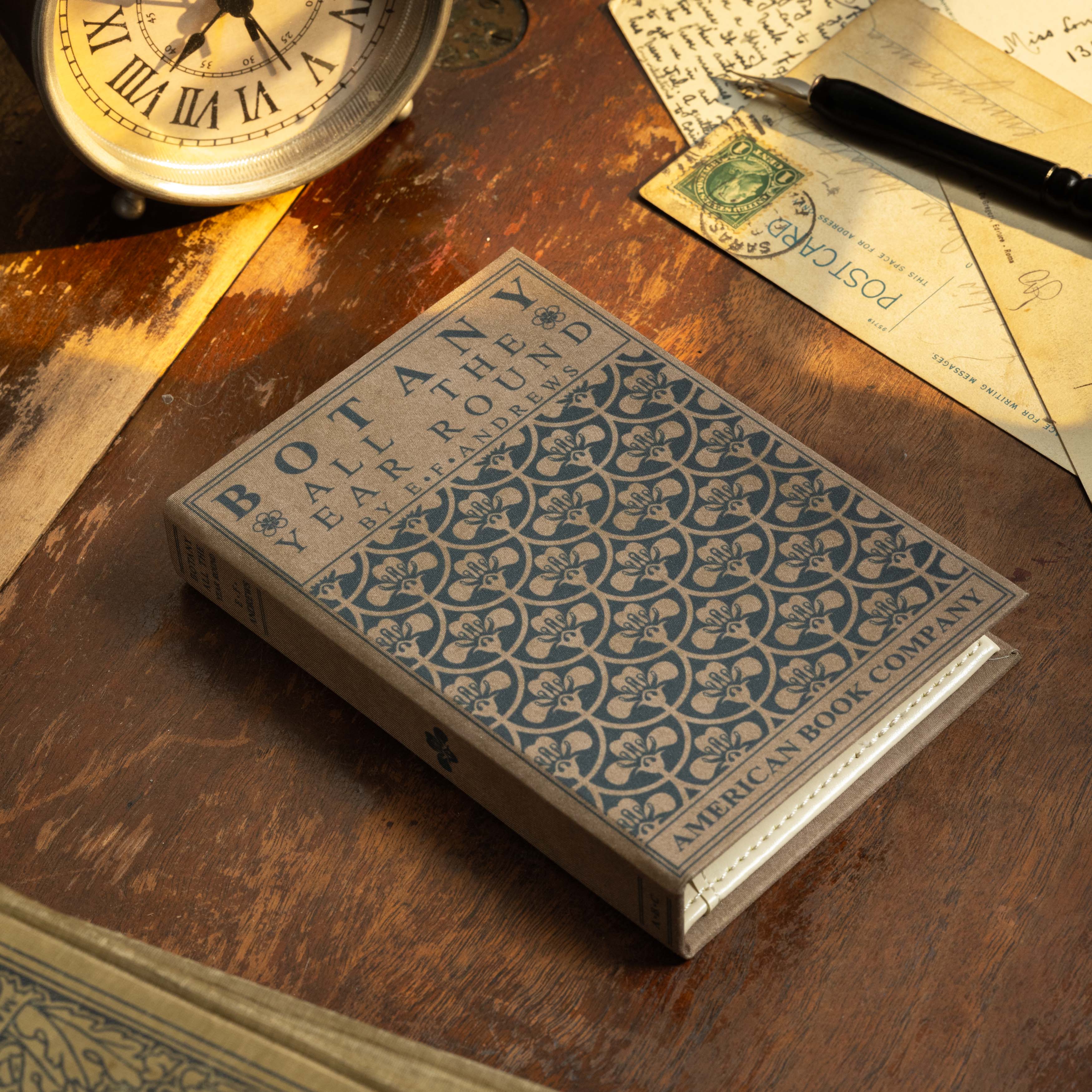 Image of 'Botany All the Year Round' by E. F. Andrews 1903 Passport/Notebook Wallet - Novelbookstore.co