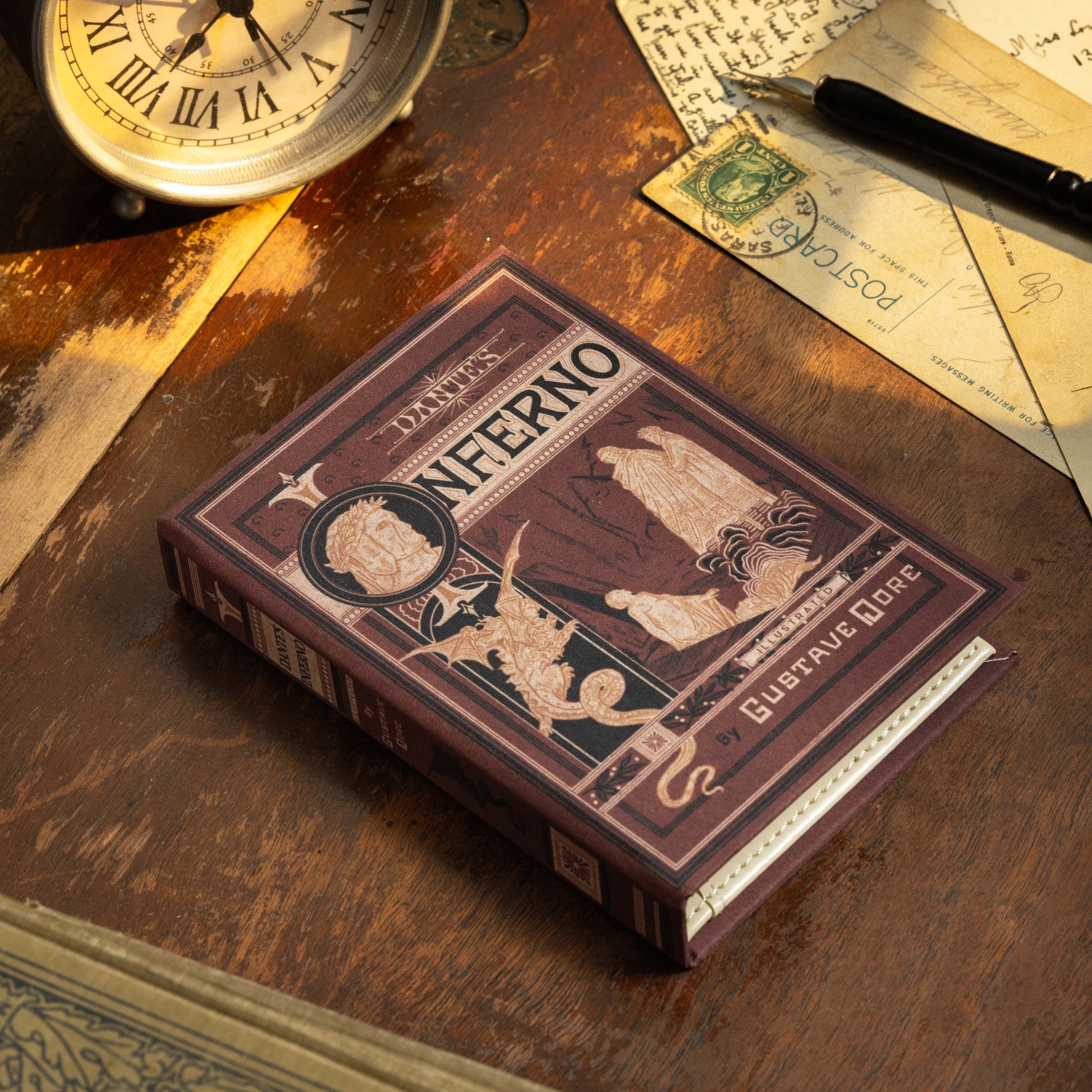 'Dante's Inferno by Dante' Alighieri 1320 Passport/Notebook Wallet - Novelbookstore.co