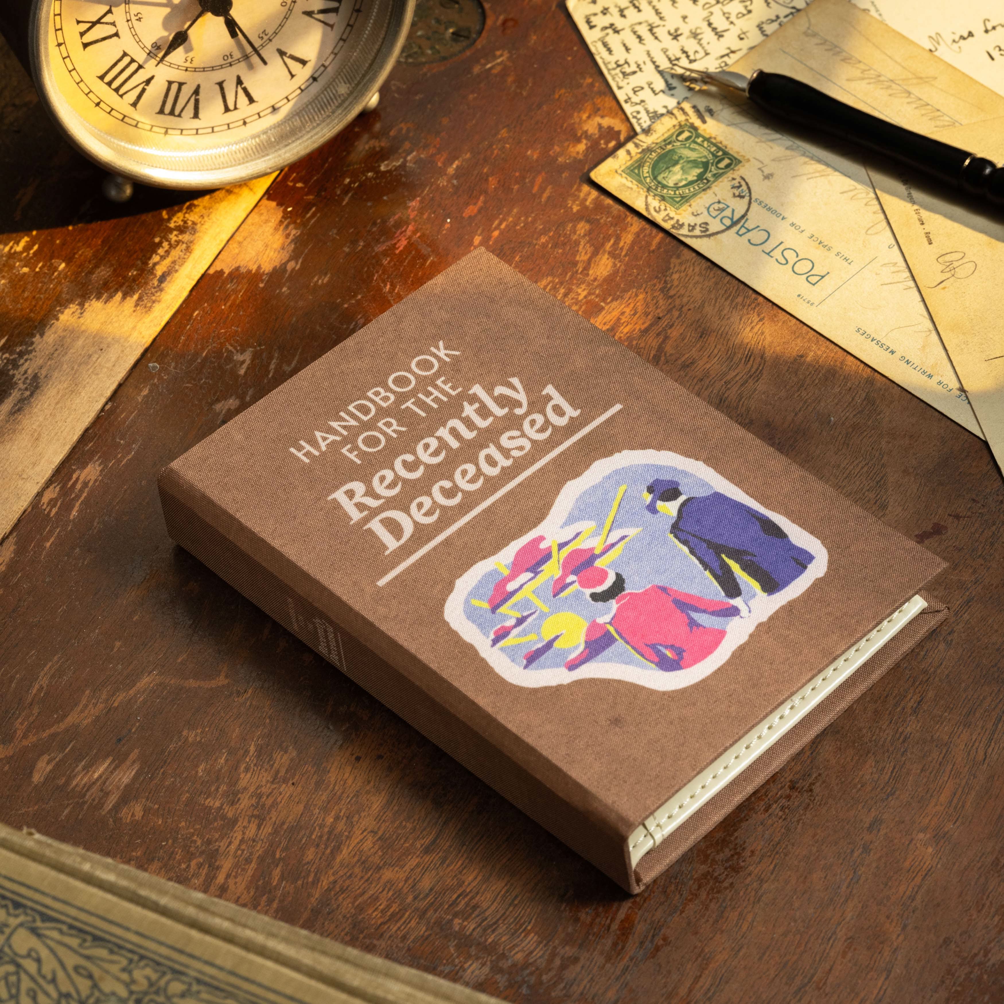 Image of 'The Handbook For the Recently Deceased', Beetlejuice 1988 Passport/Notebook Wallet - Novelbookstore.co