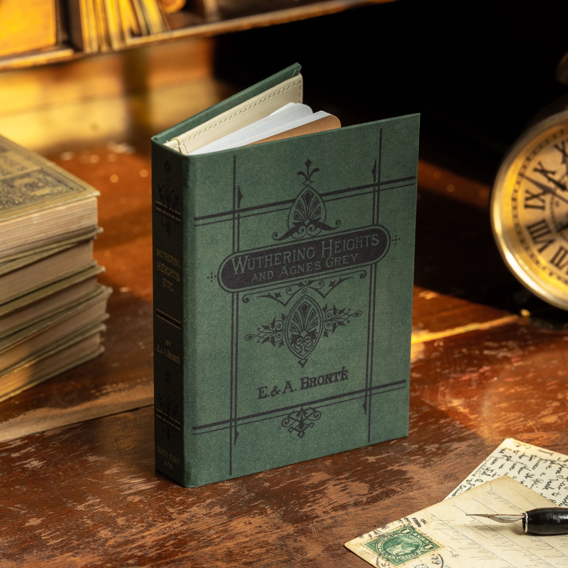 'Wuthering Heights' by Emily Brontë 1847 Passport/Notebook Wallet - Novelbookstore.co