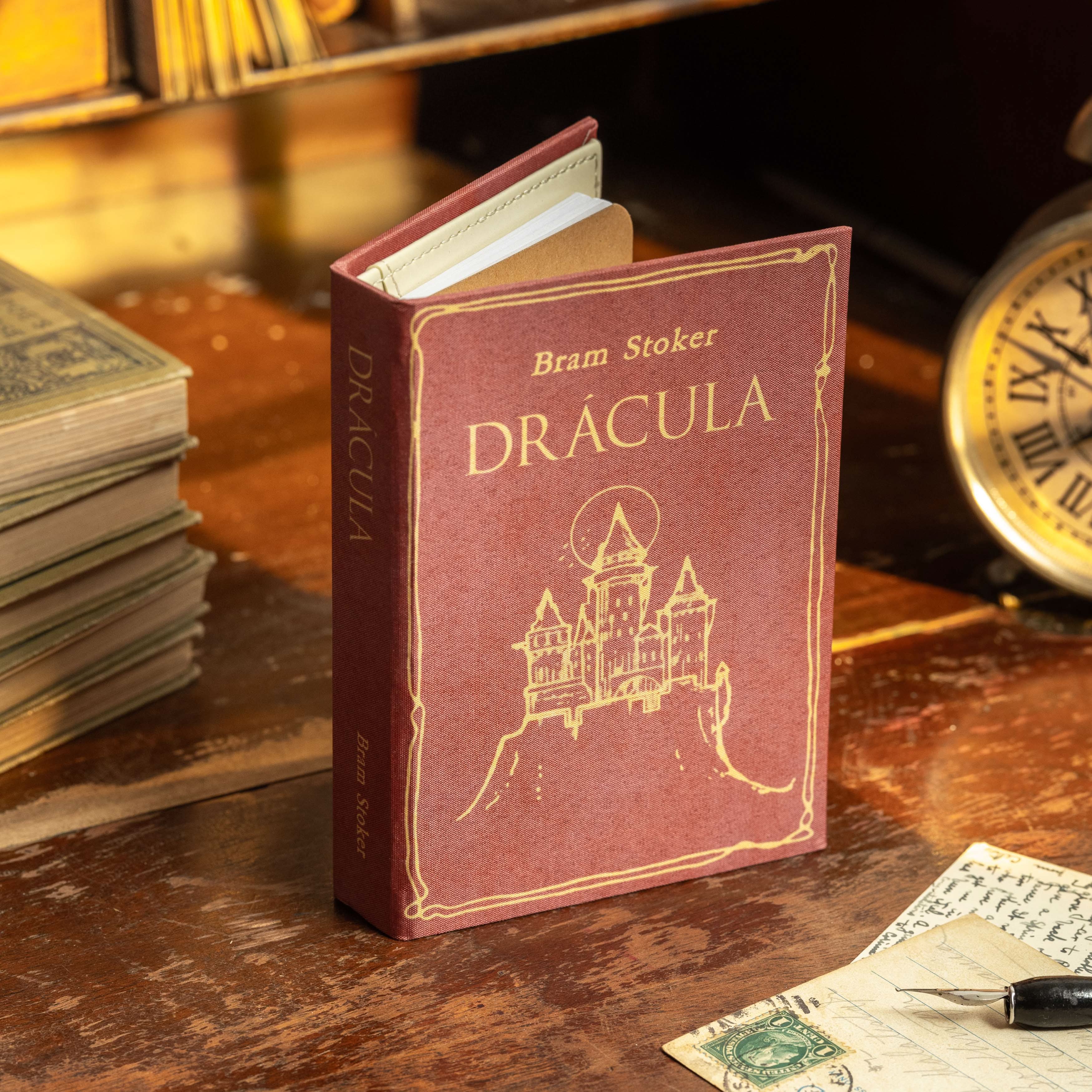 Image of 'Dracula' by Bram Stoker 1897 Passport/Notebook Wallet - Novelbookstore.co