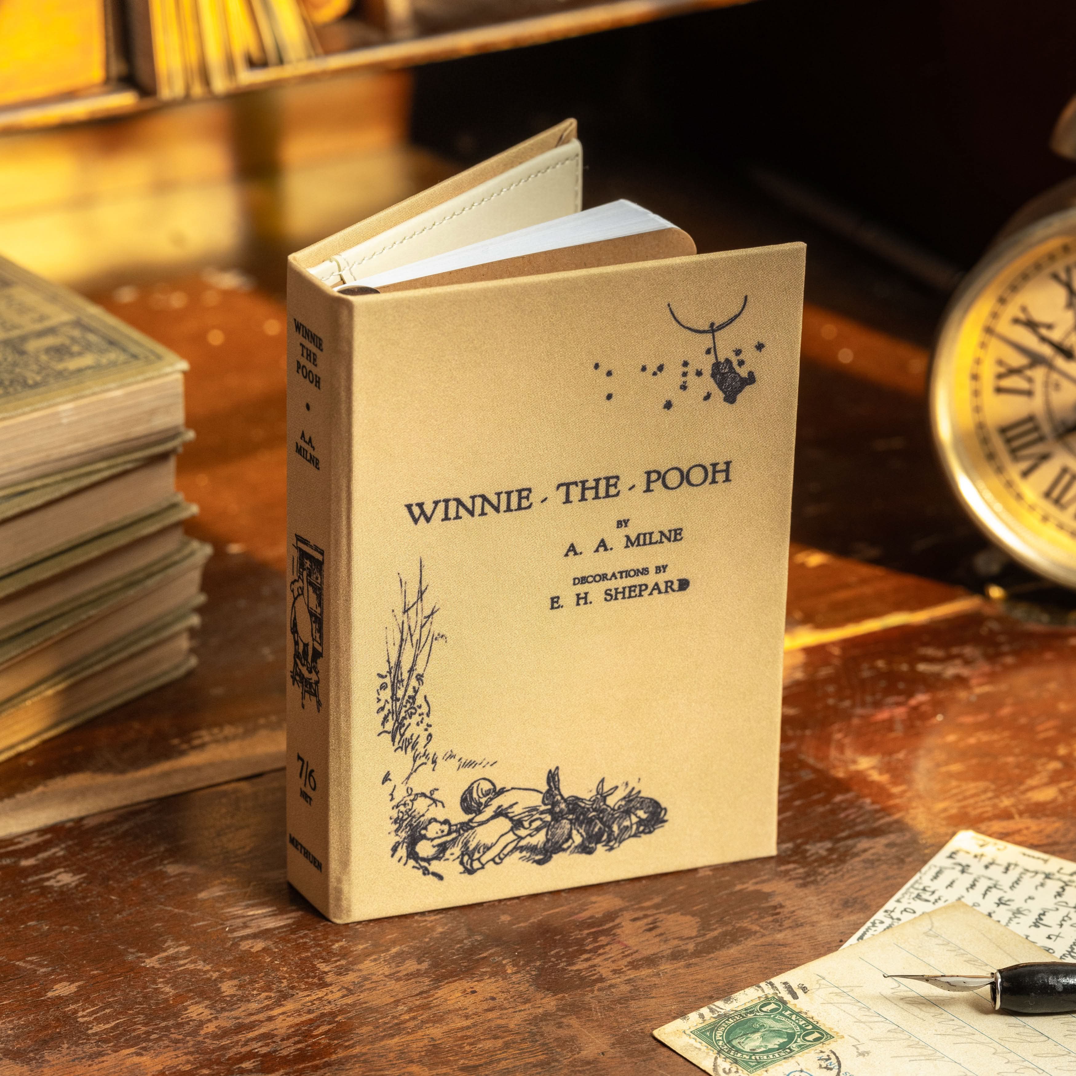 Image of 'Winnie-the-Pooh' by A. A. Milne & E. H. Shepard 1926 Passport/Notebook Wallet - Novelbookstore.co
