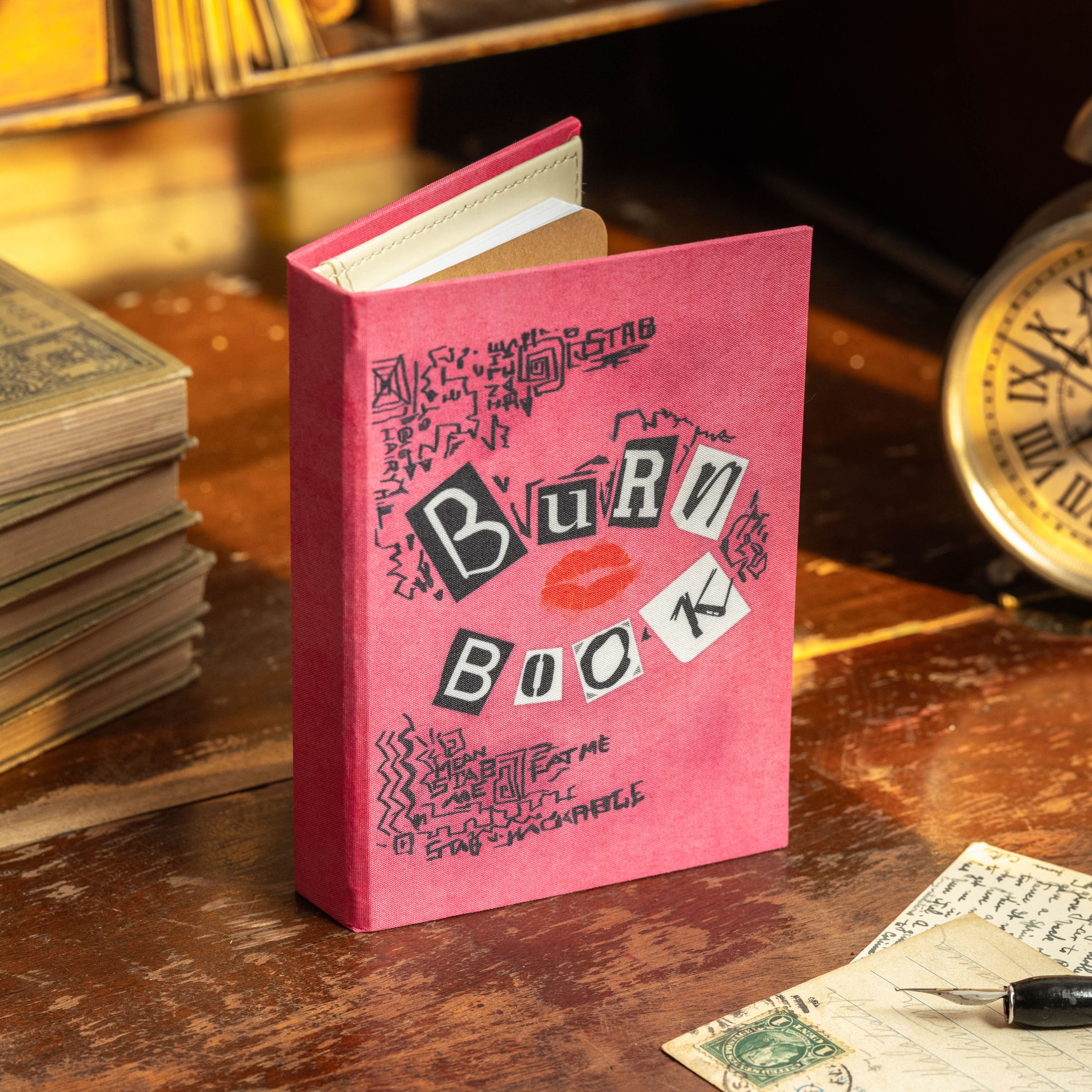 Image of 'Burn Book', Mean Girls 2004 Passport/Notebook Wallet - Novelbookstore.co