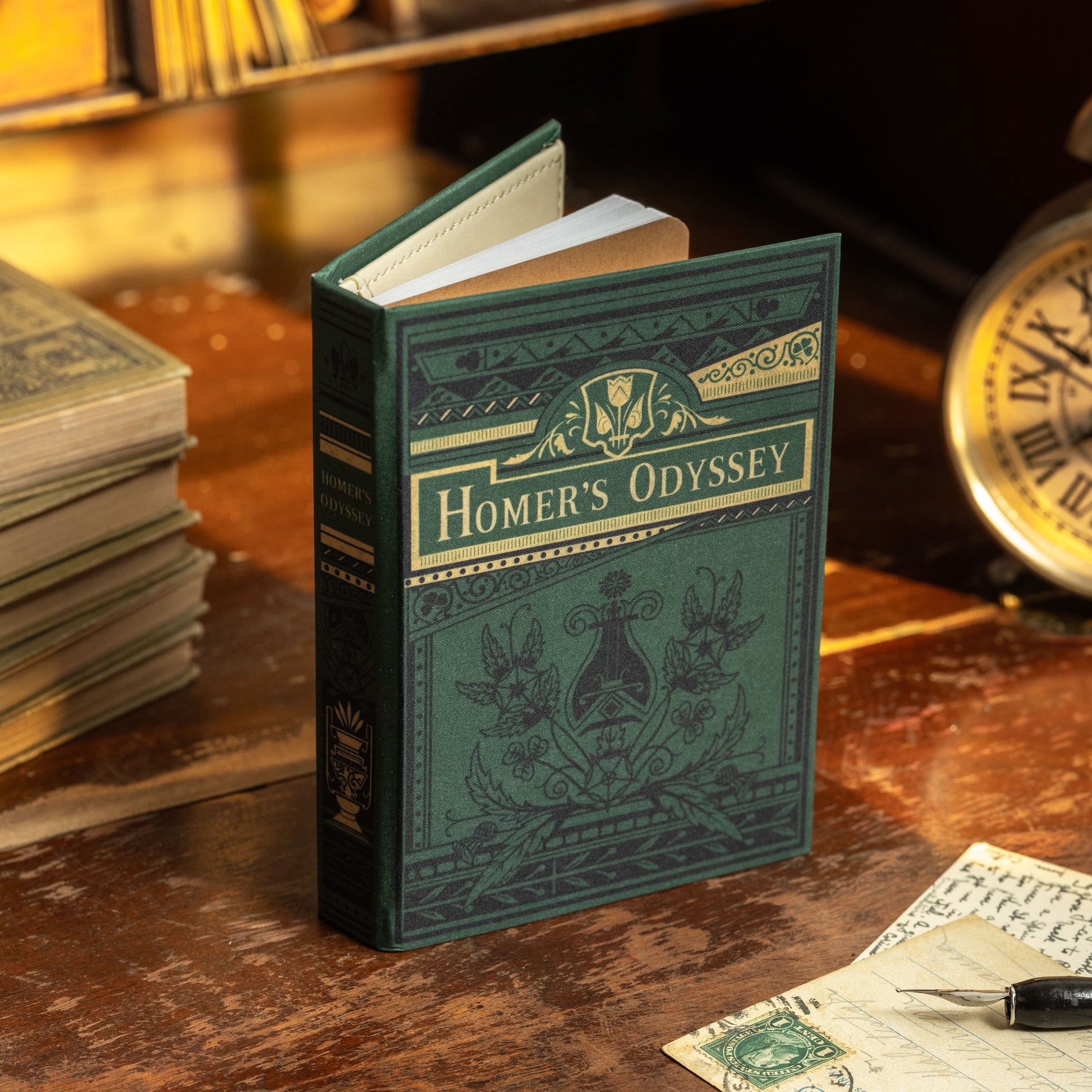 'Odyssey' by Homer 8th Century BC Passport/Notebook Wallet - Novelbookstore.co
