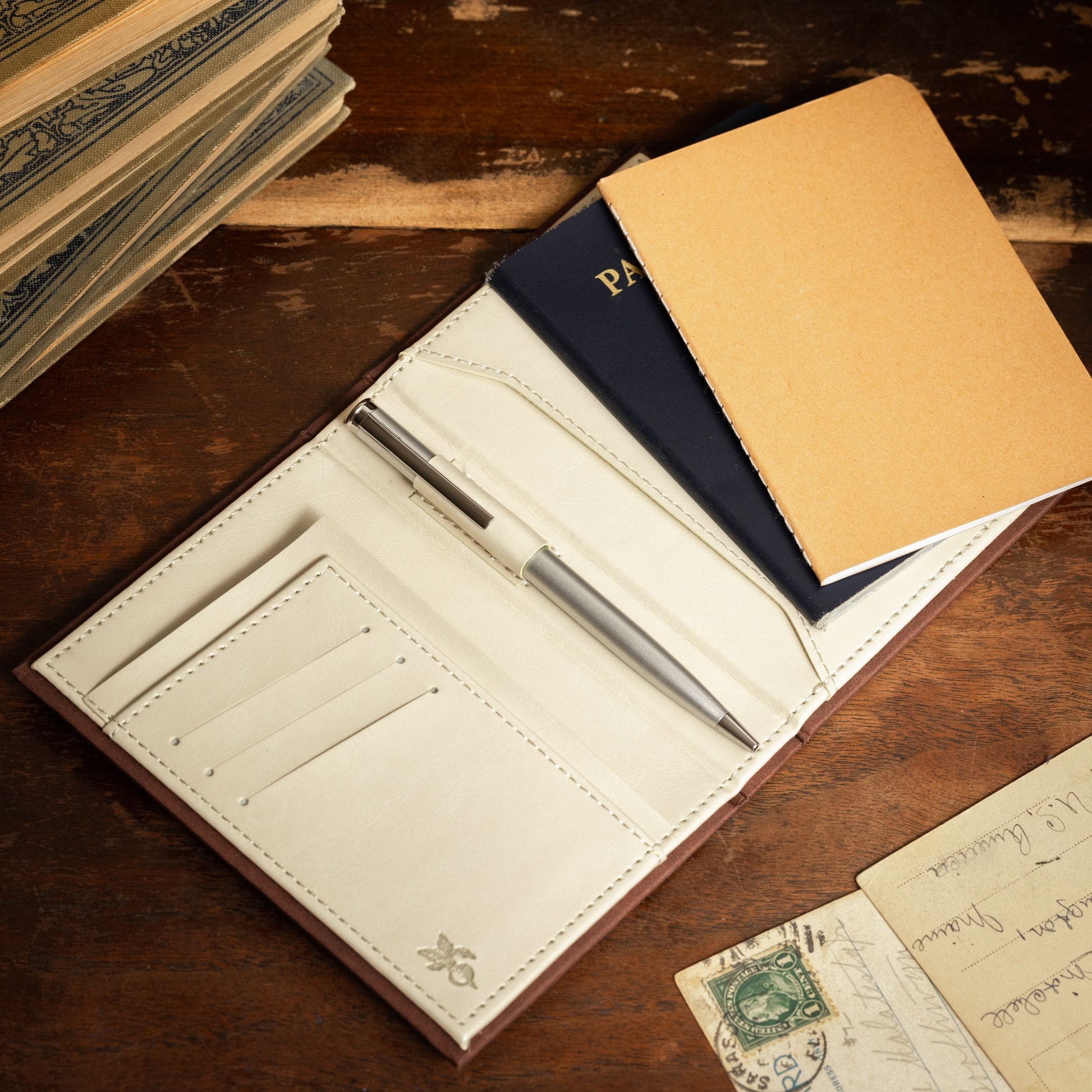 'The Complete Poetical Works of Edgar Allan Poe' 1884 edition Passport/Notebook Wallet - Novelbookstore.co