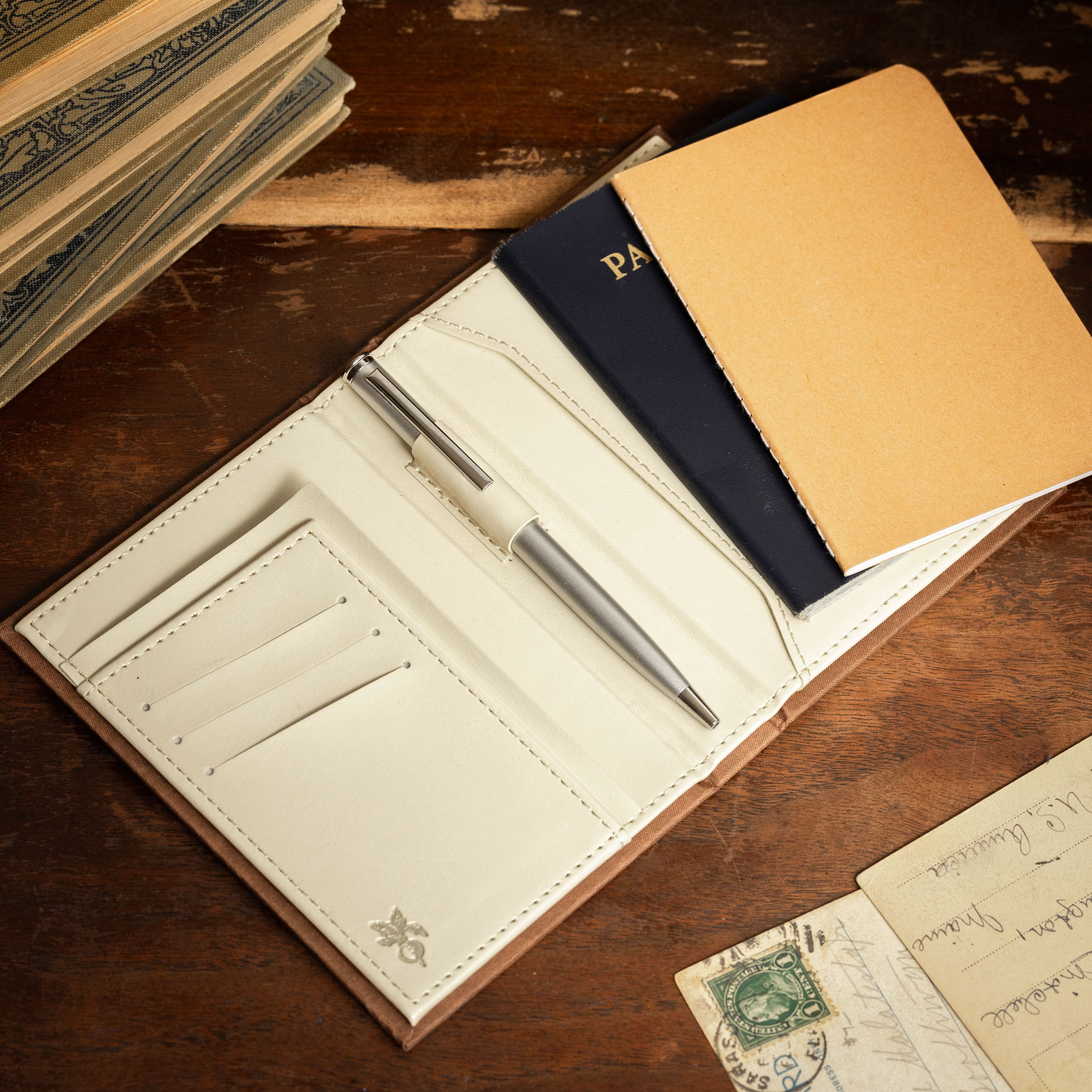Image of 'Botany All the Year Round' by E. F. Andrews 1903 Passport/Notebook Wallet - Novelbookstore.co