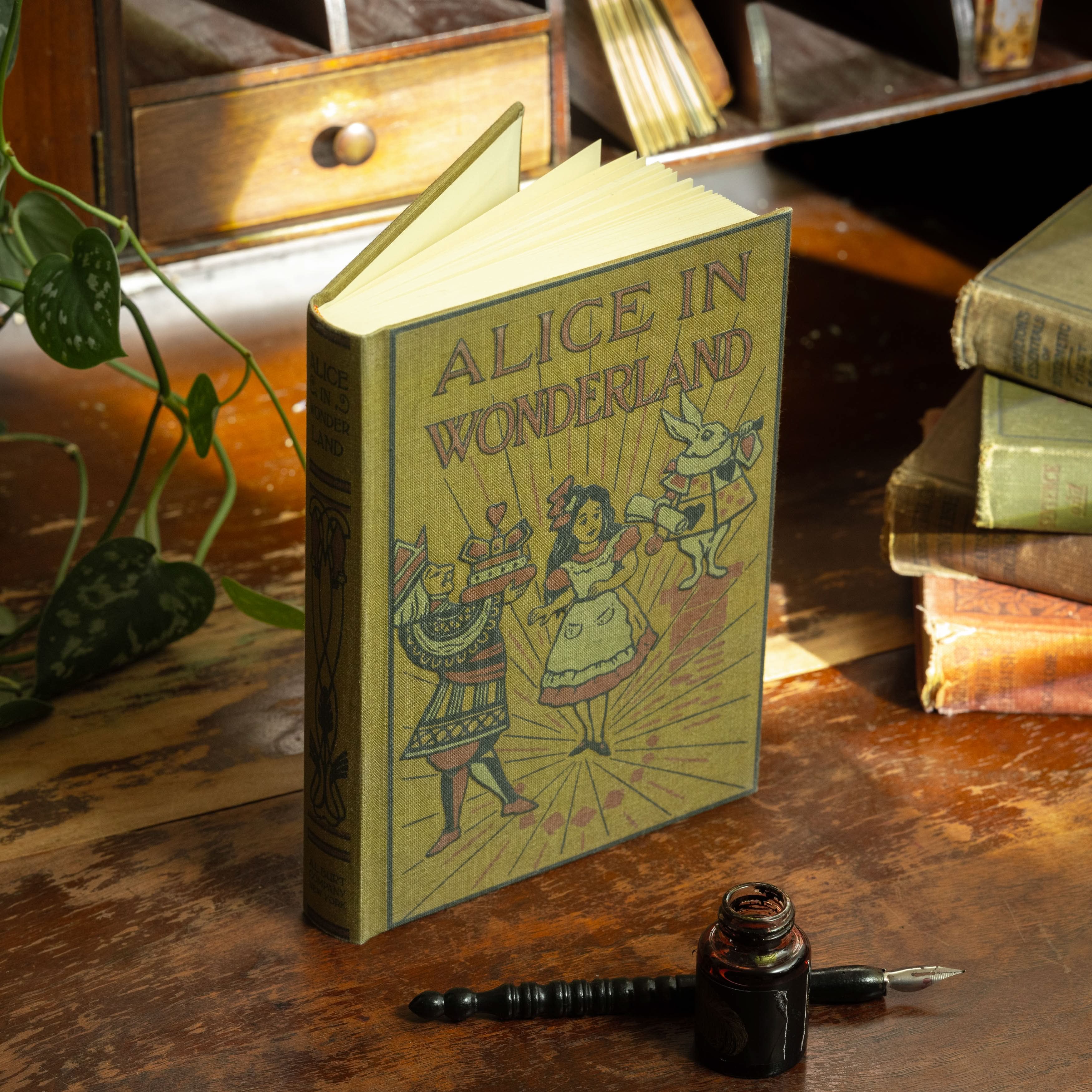 Image of *Alice in Wonderland' Lewis Carroll 1865 Book Journal - Novelbookstore.co