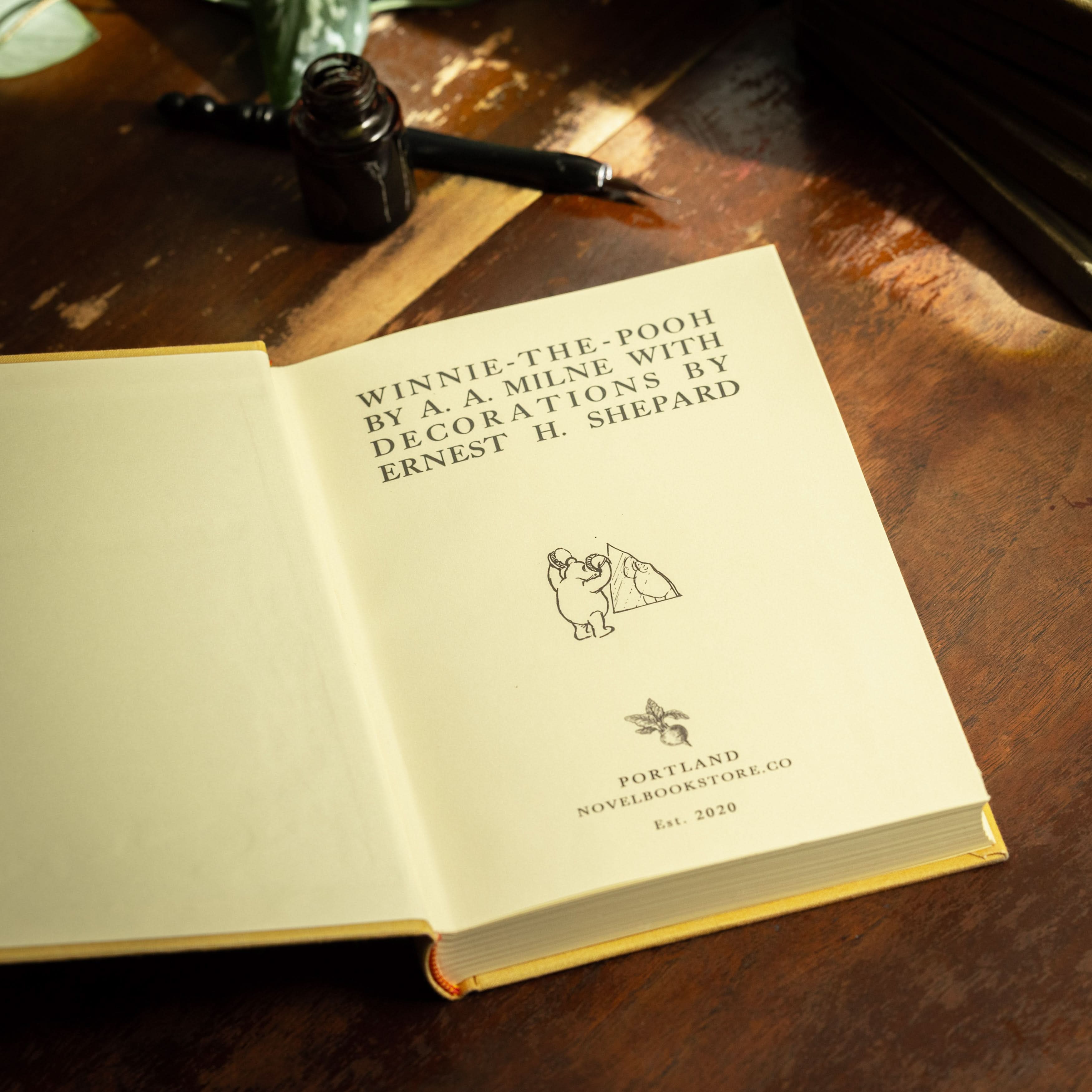 Image of *Winnie-the-Pooh by A. A. Milne & E. H. Shepard 1926 Book Journal - Novelbookstore.co