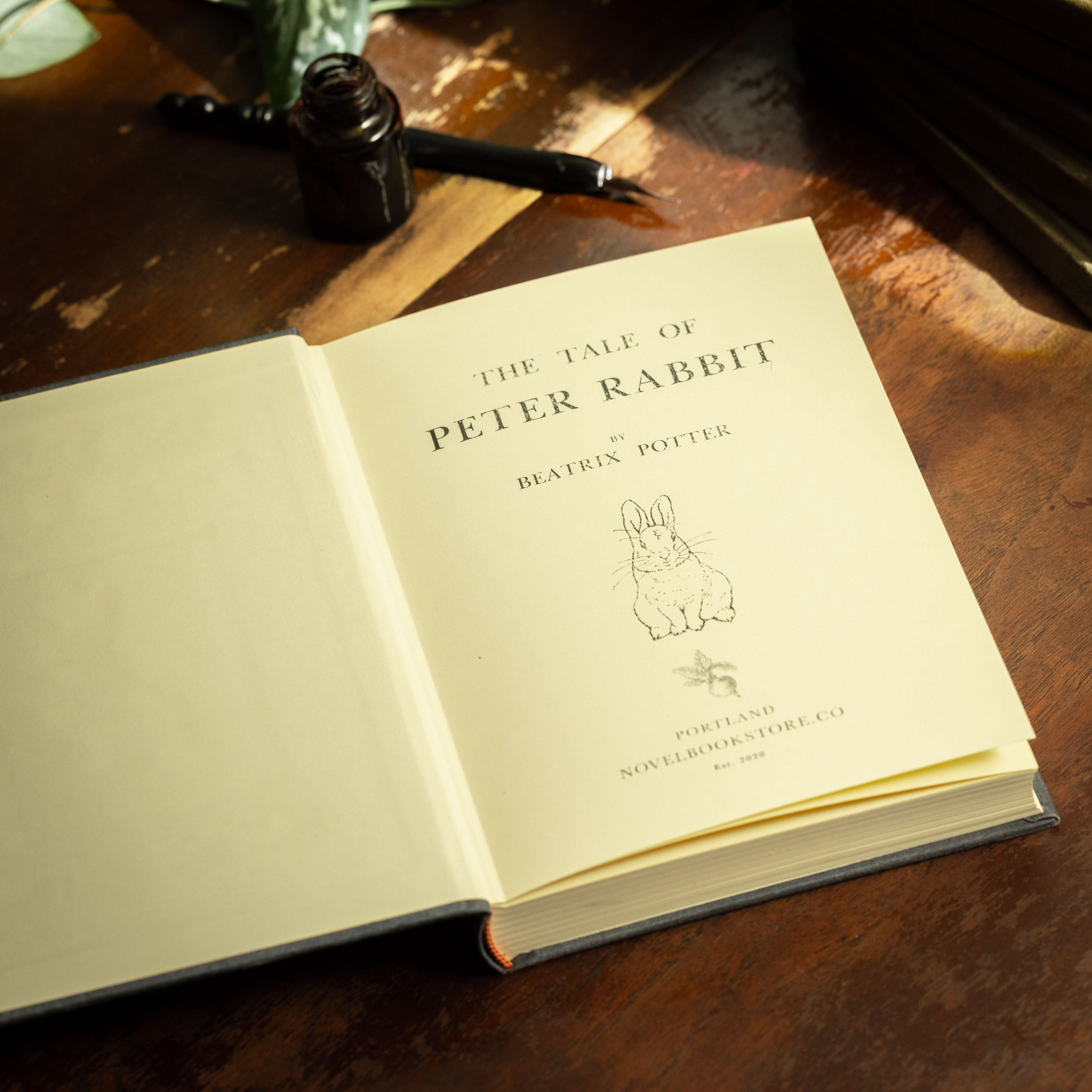 Image of *The Tale of Peter Rabbit by Beatrix Potter 1902 Book Journal - Novelbookstore.co