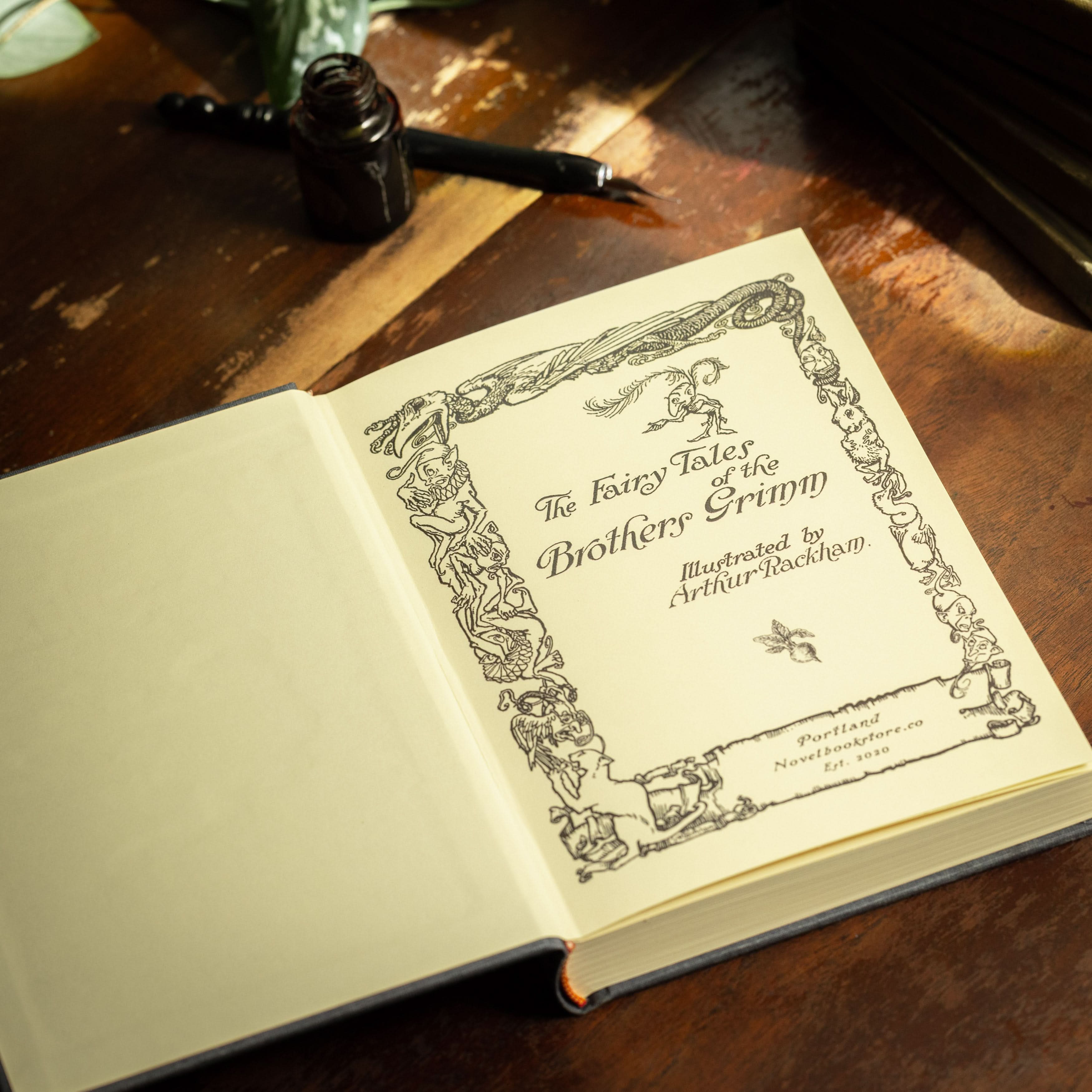 Image of *Grimm's Fairy Tales by Jacob & Wilhelm Grimm 1812 Book Journal - Novelbookstore.co