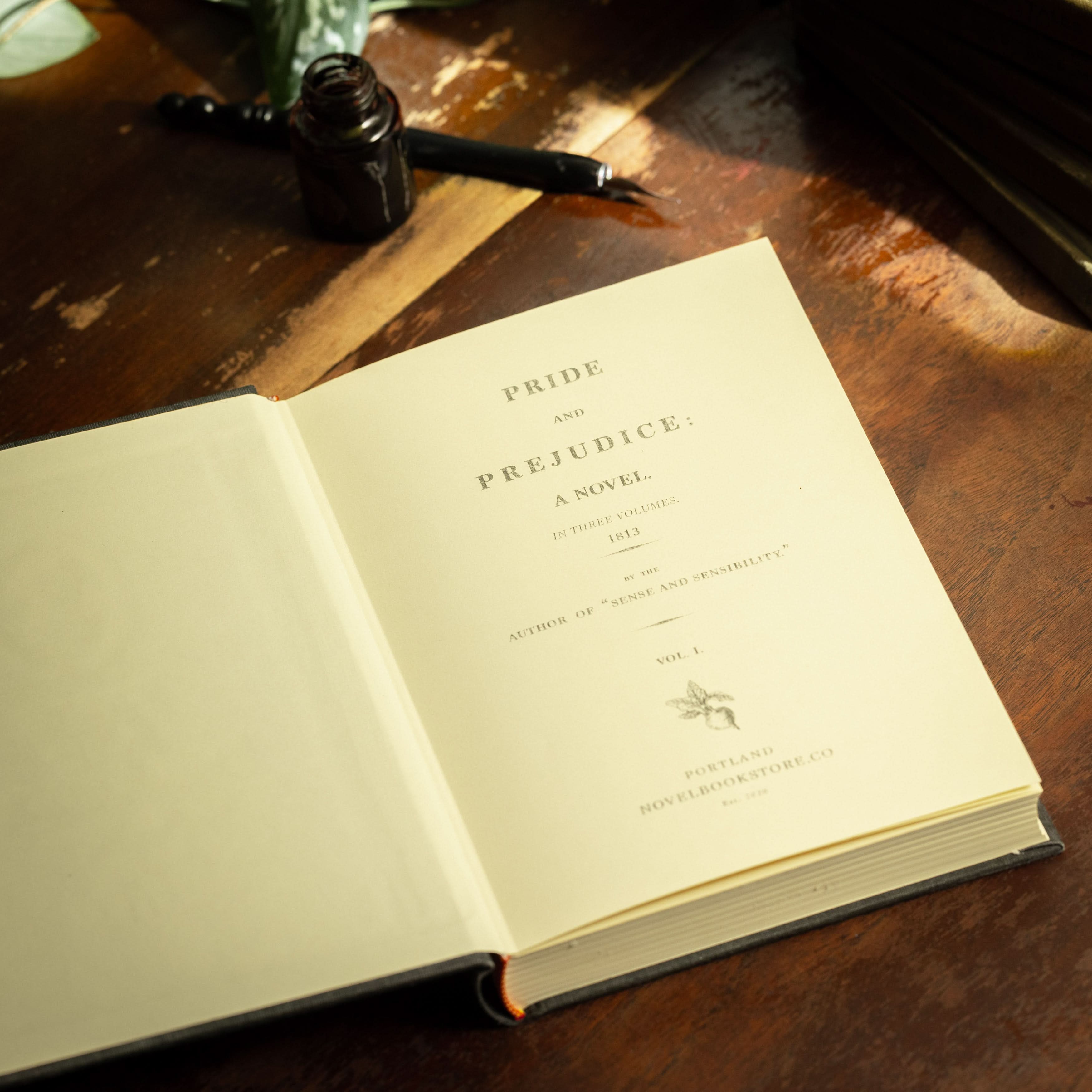 Image of *Pride & Prejudice by Jane Austen 1813 Book Journal - Novelbookstore.co