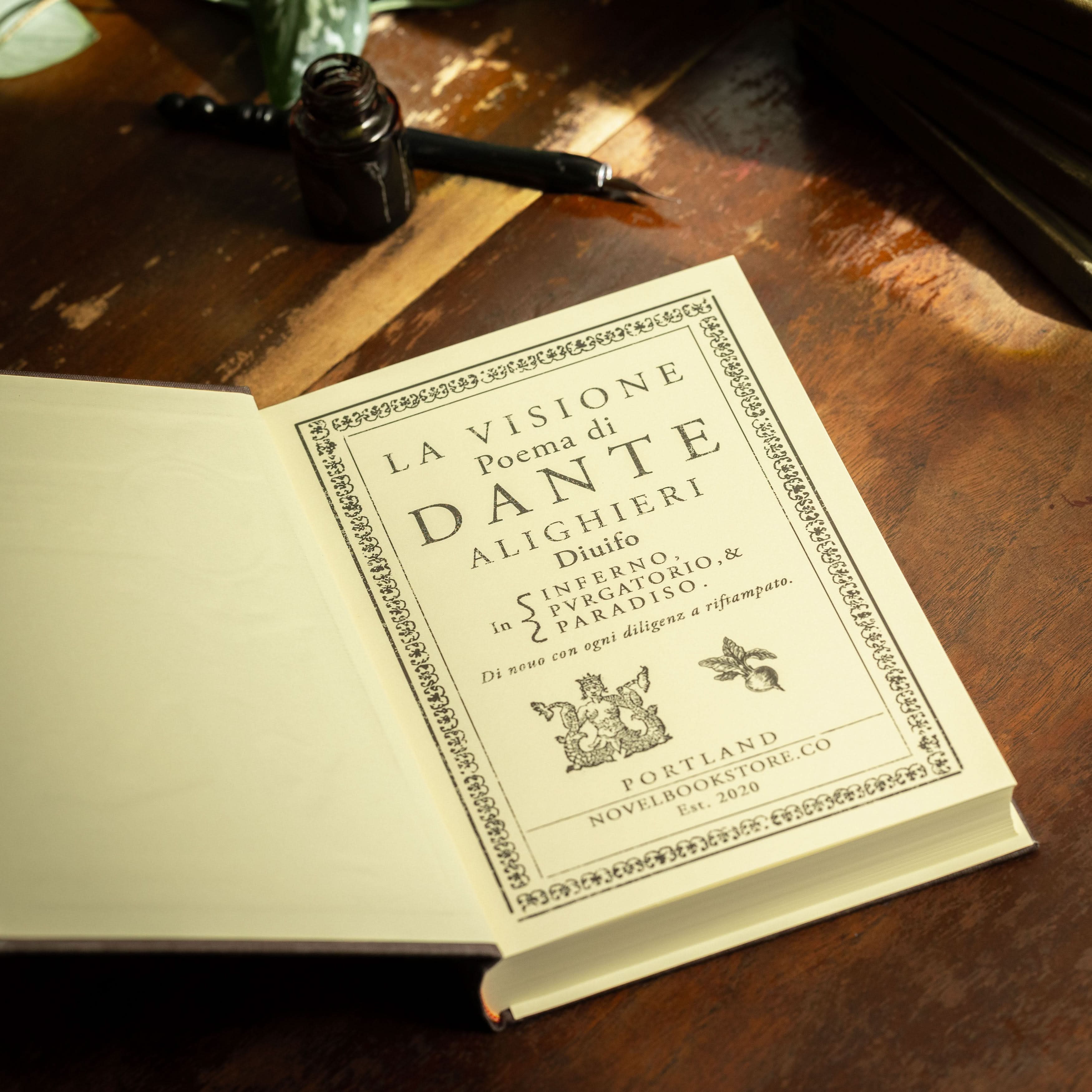 Image of *Dante's Inferno by Dante Alighieri 1320 Book Journal - Novelbookstore.co